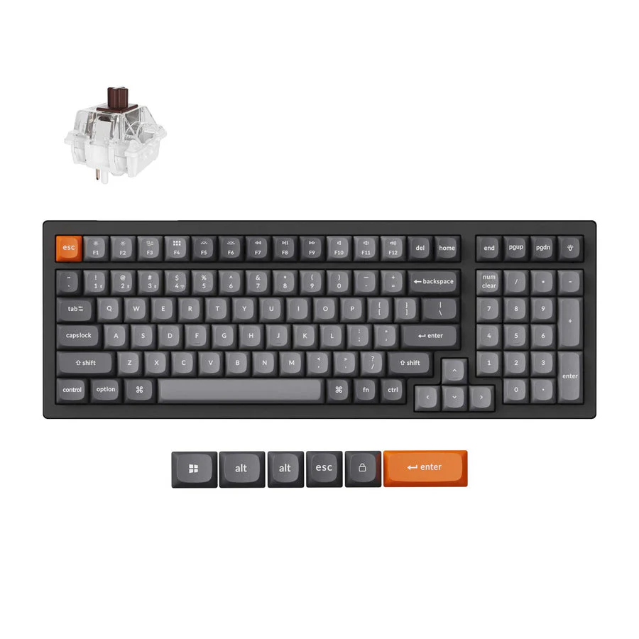 Keychron K4 Max QMK Wireless Mechanical Keyboard(US ANSI Layout) - Image 2