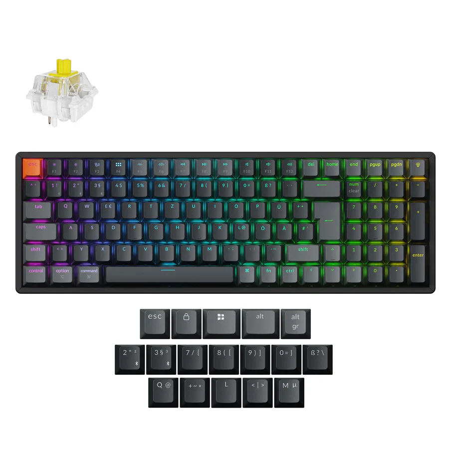 Keychron K4 QMK Wireless Mechanical Keyboard ISO Layout Collection (Version 3) - Image 10