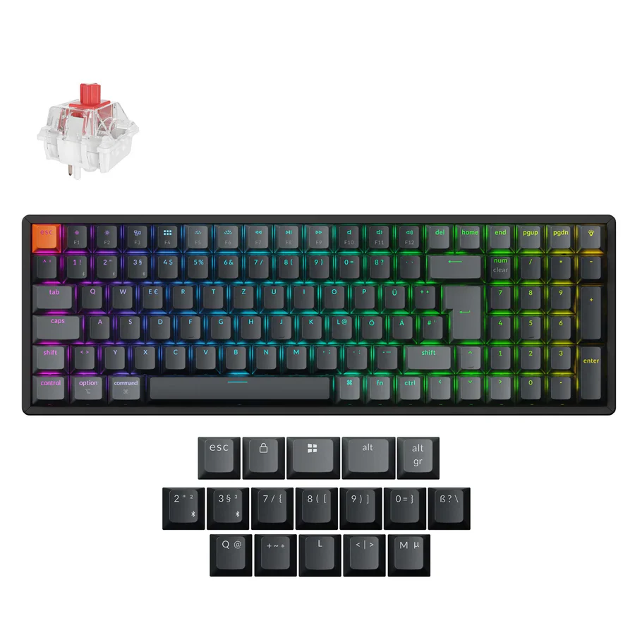 Keychron K4 QMK Wireless Mechanical Keyboard ISO Layout Collection (Version 3) - Image 8