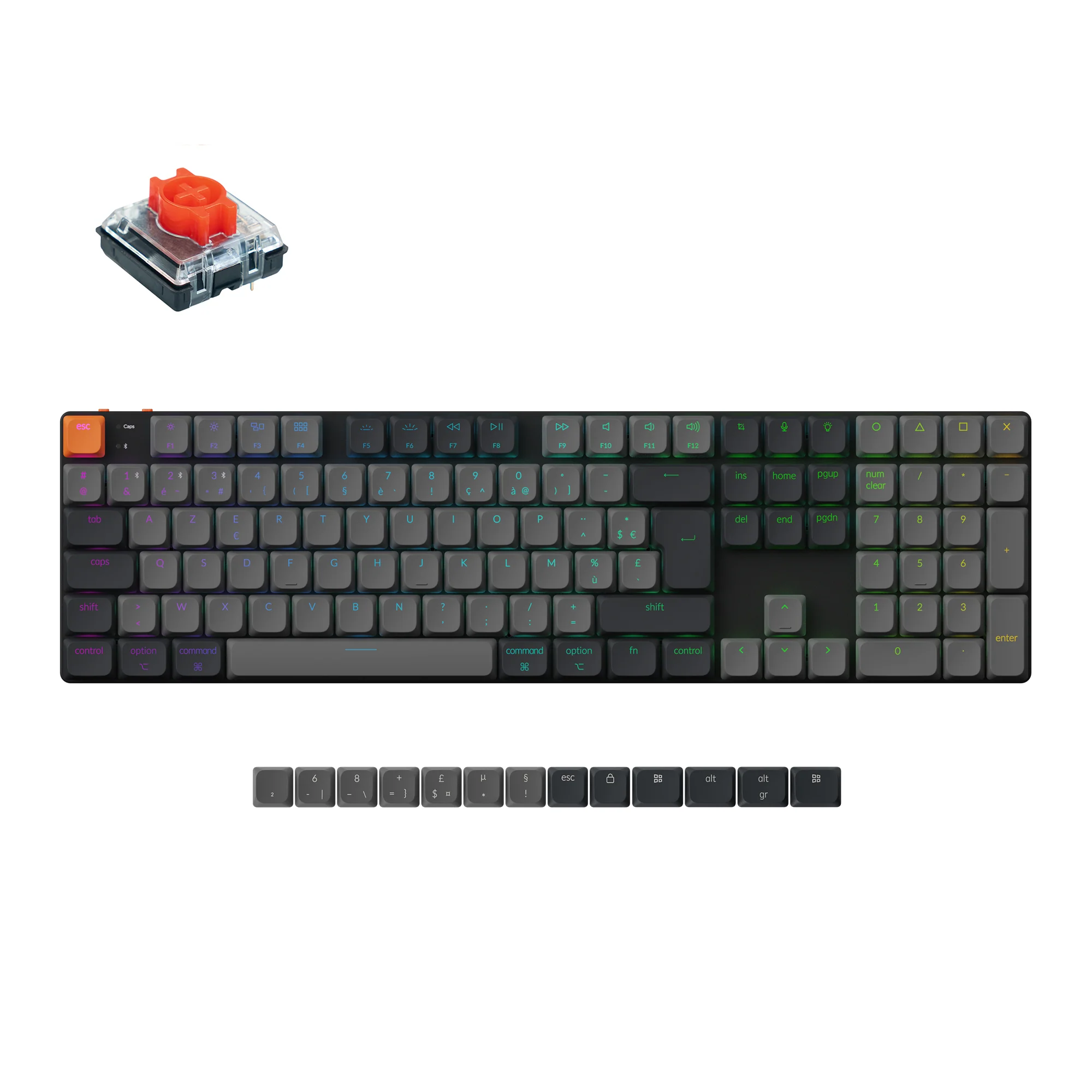 Keychron K5 QMK Wireless Mechanical Keyboard (ISO Layout) - Version 2 - Image 13