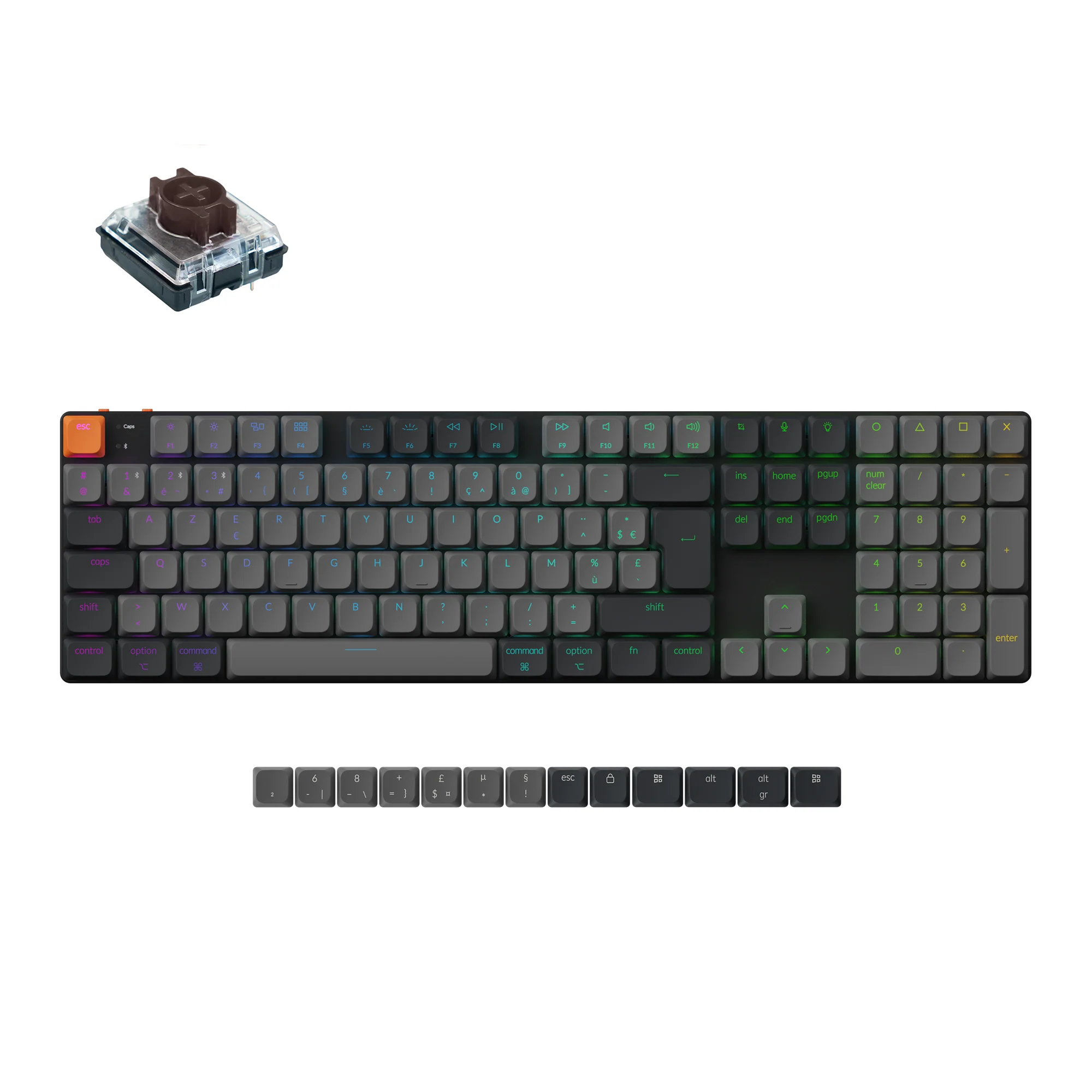 Keychron K5 QMK Wireless Mechanical Keyboard (ISO Layout) - Version 2 - Image 14