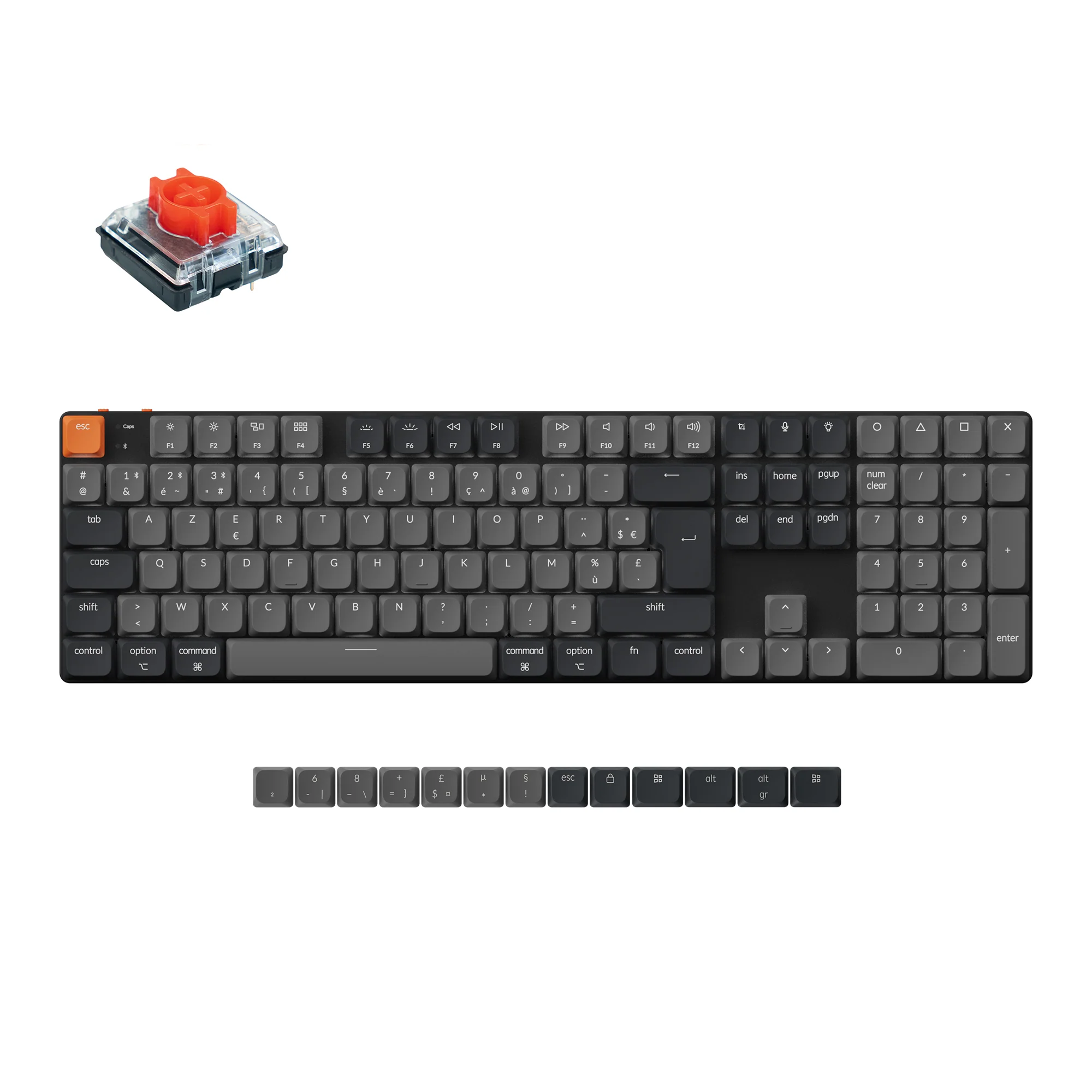 Keychron K5 QMK Wireless Mechanical Keyboard (ISO Layout) - Version 2 - Image 16
