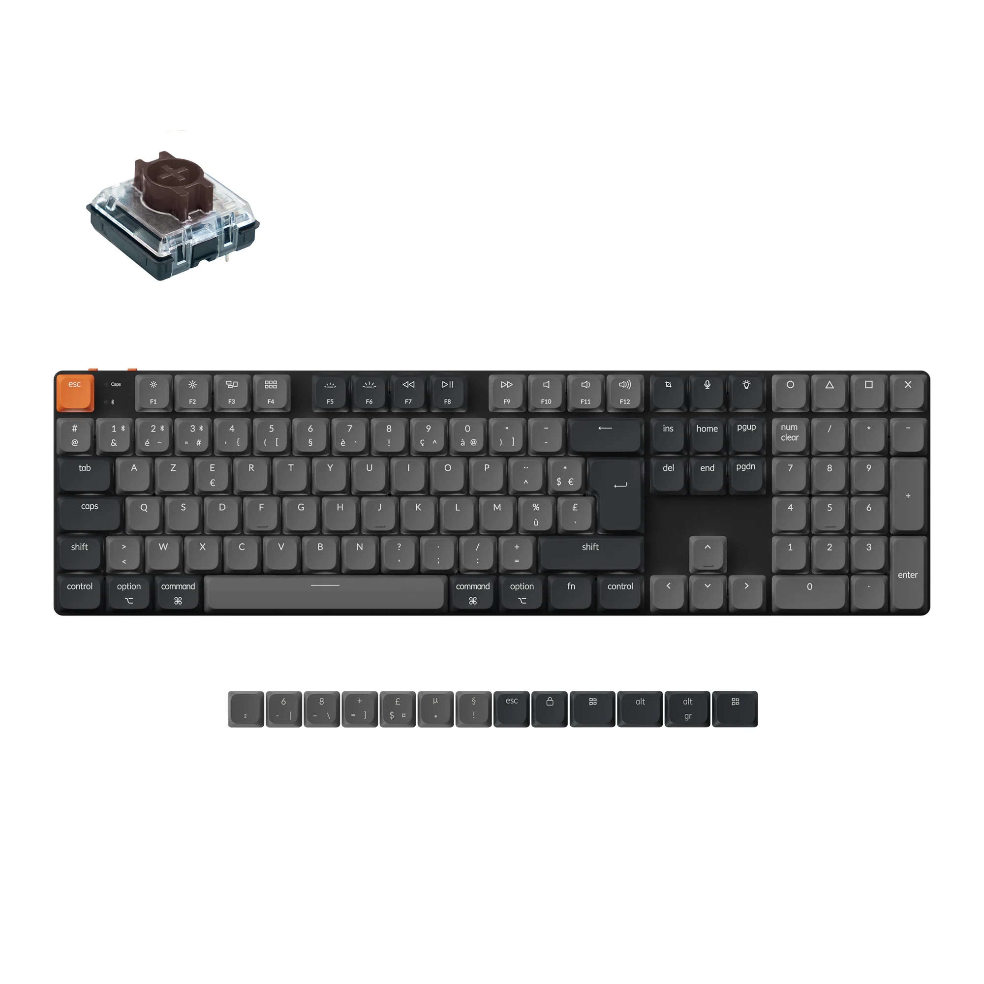 Keychron K5 QMK Wireless Mechanical Keyboard (ISO Layout) - Version 2 - Image 17