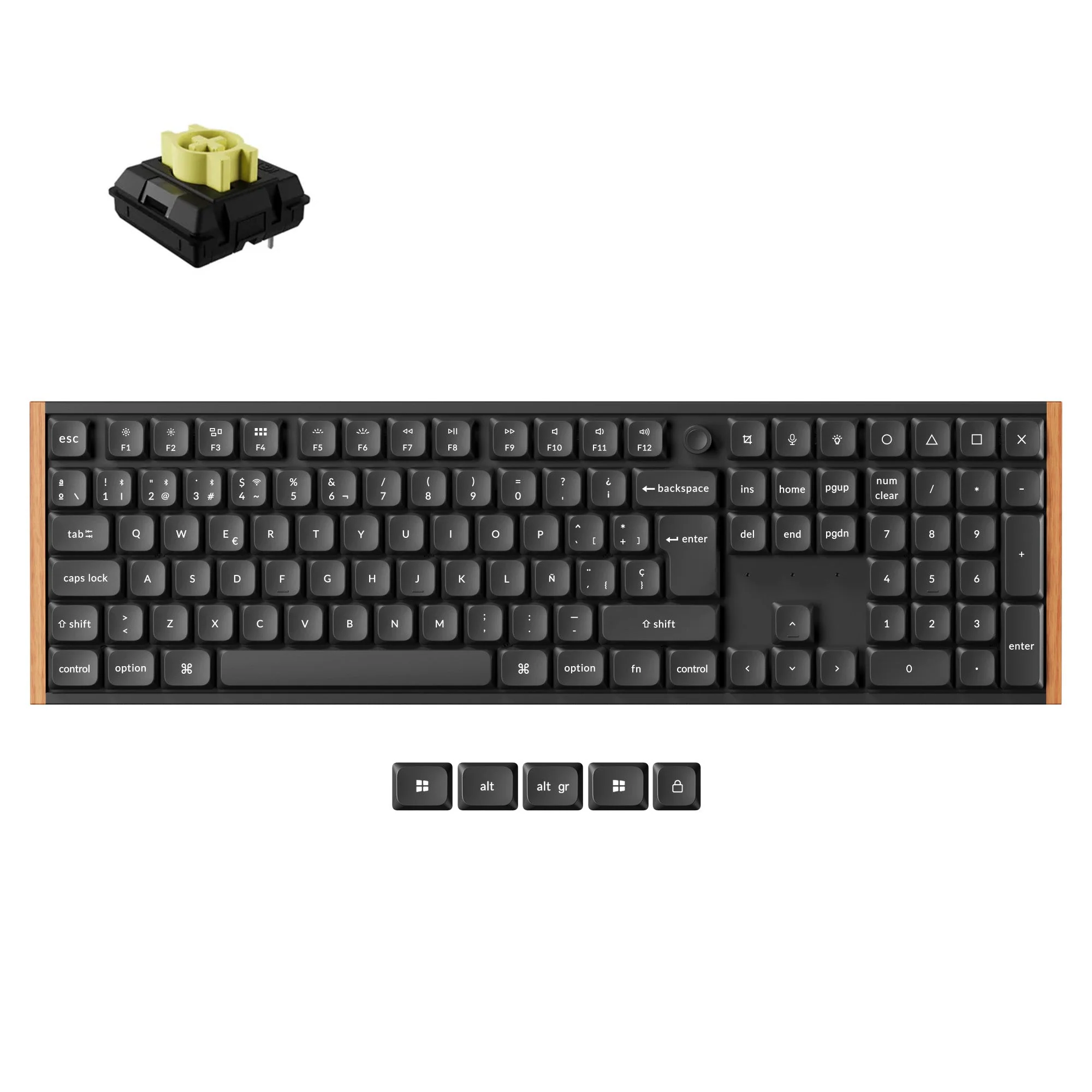 Keychron K5 Ultra 8K Wireless Custom Mechanical Keyboard ISO Layout Collection - Image 3