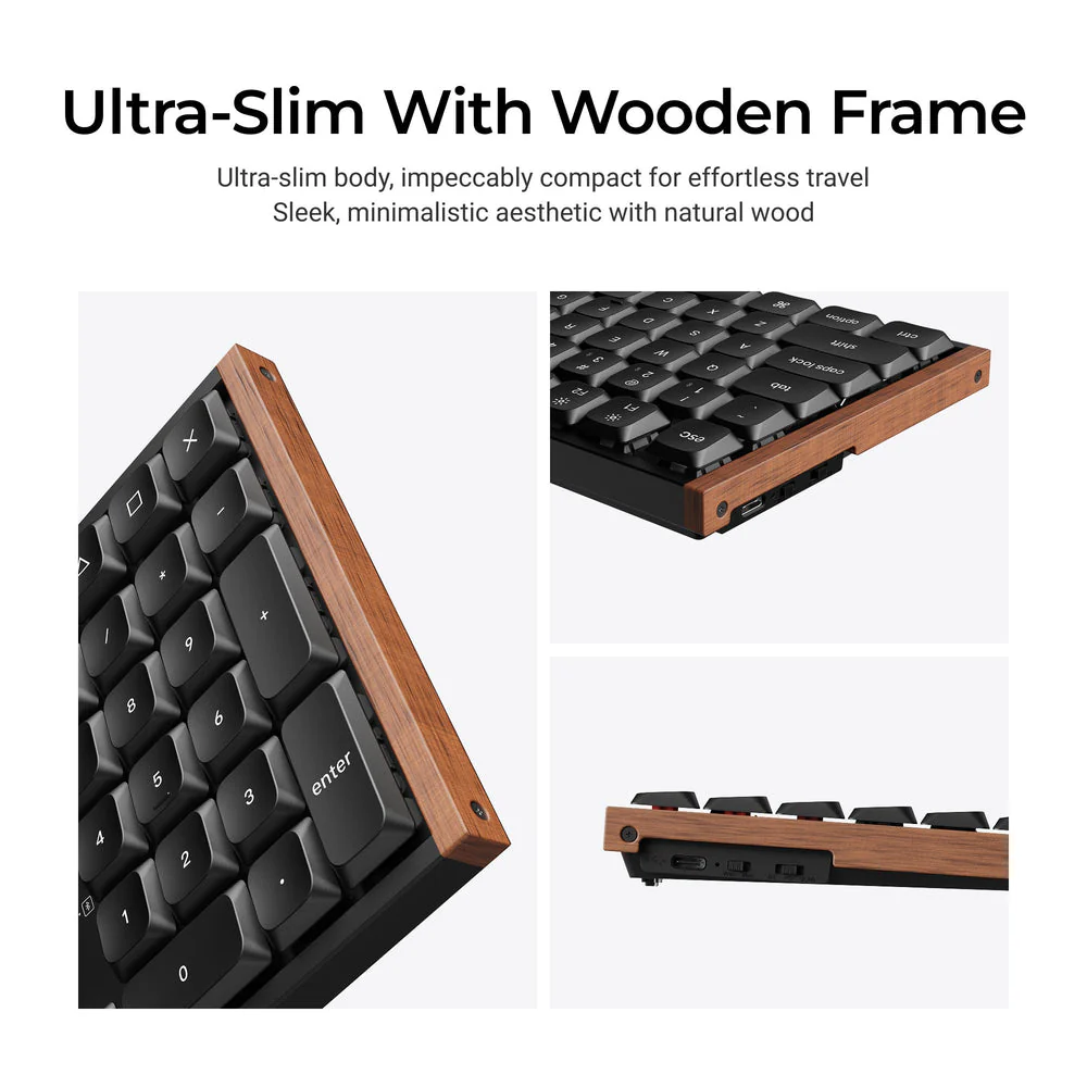 Keychron K5 Ultra 8K Wireless Custom Mechanical Keyboard (US ANSI Layout) - Image 5