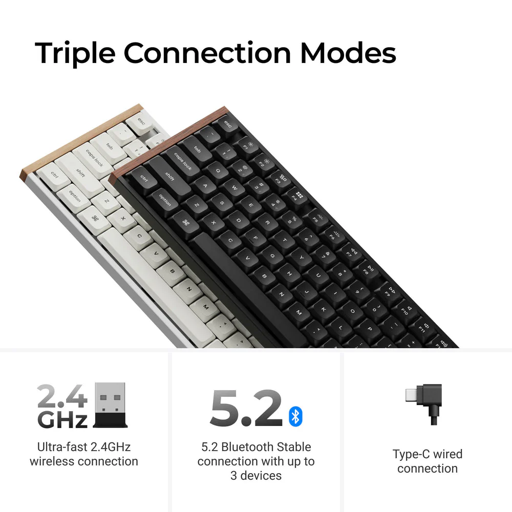 Keychron K5 Ultra 8K Wireless Custom Mechanical Keyboard (US ANSI Layout) - Image 6