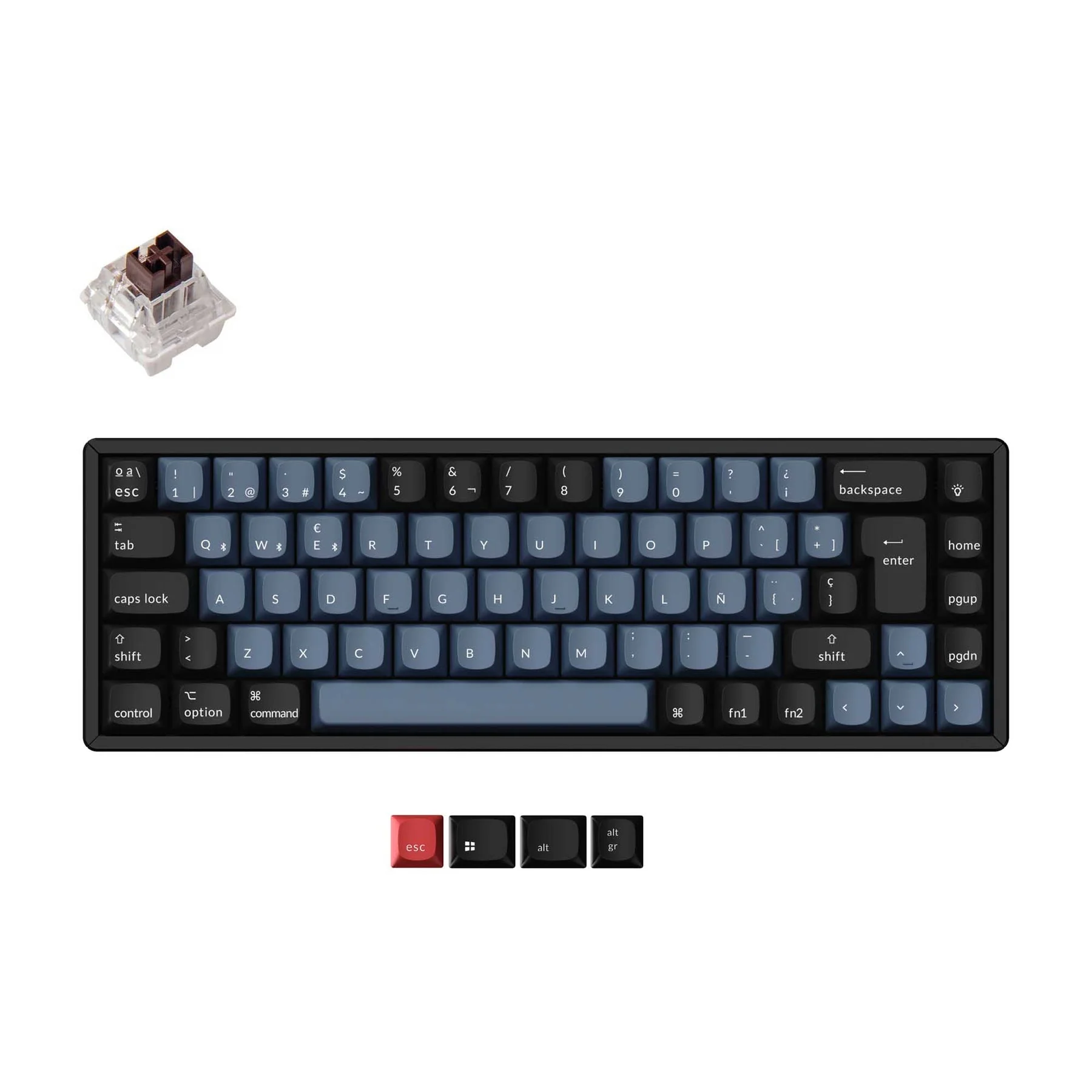 Keychron K6 Pro QMK/VIA Wireless Mechanical Keyboard ISO Layout Collection - Image 11