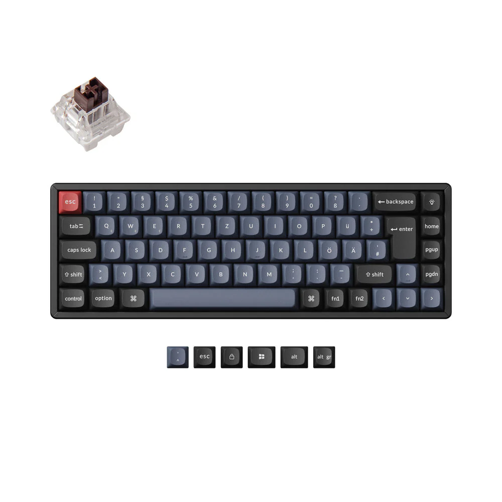 Keychron K6 Pro QMK/VIA Wireless Mechanical Keyboard ISO Layout Collection - Image 14