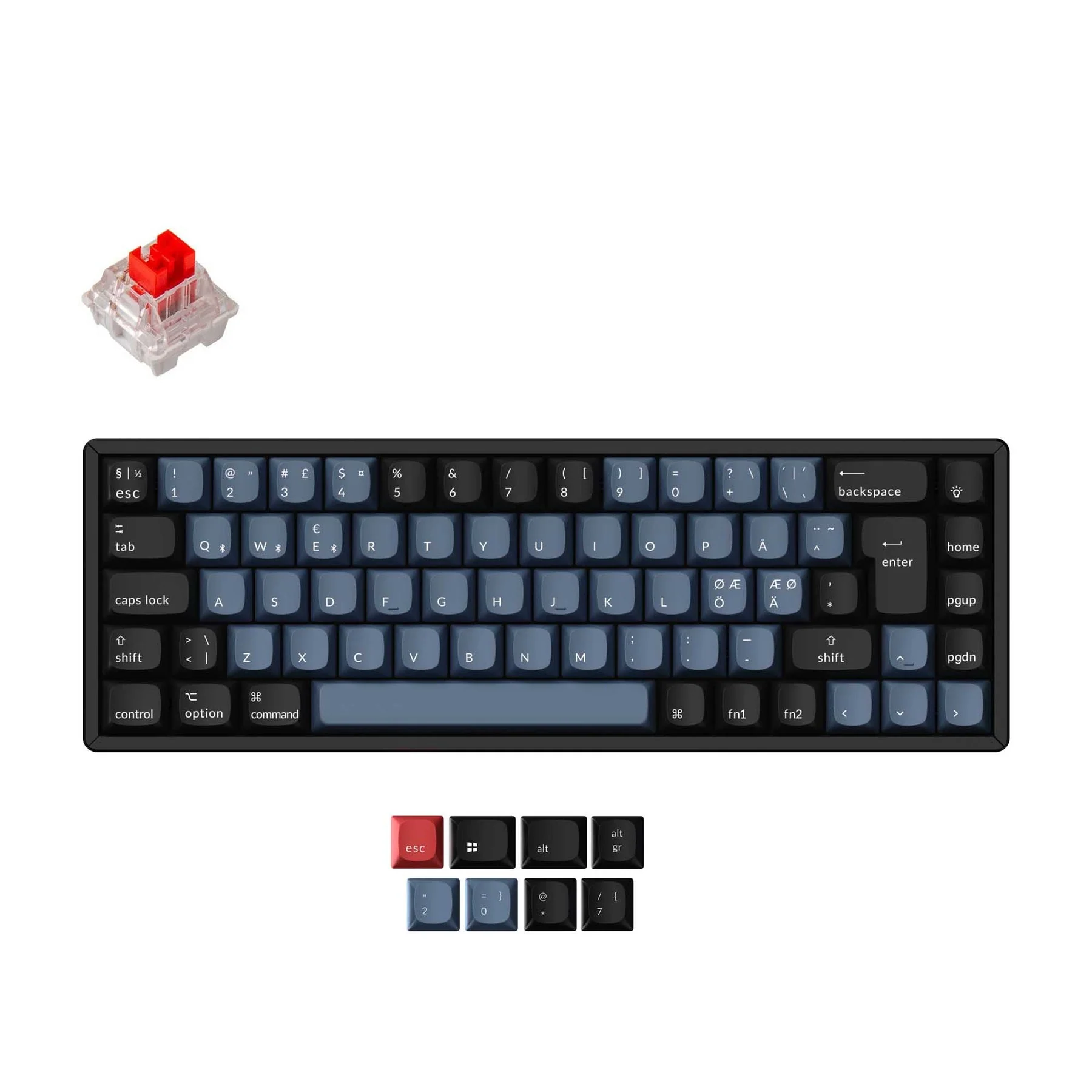 Keychron K6 Pro QMK/VIA Wireless Mechanical Keyboard ISO Layout Collection - Image 17