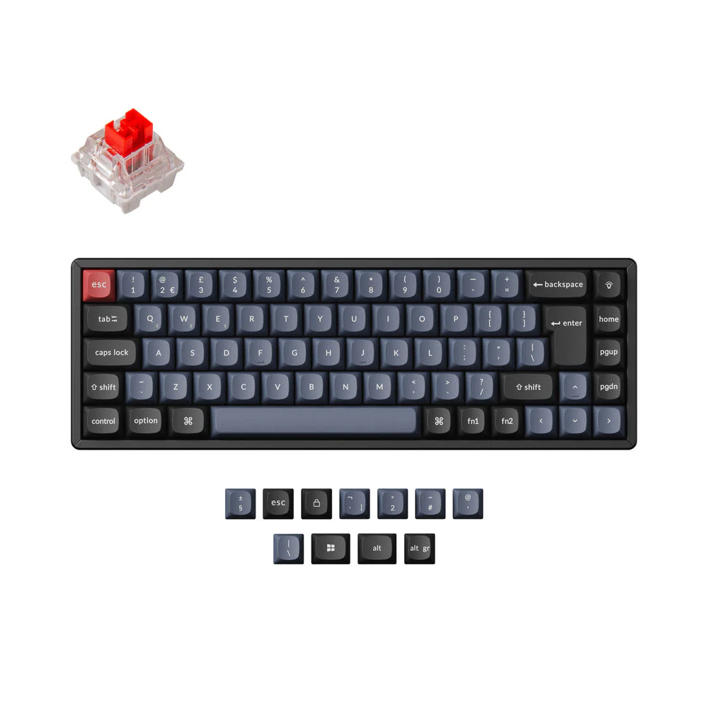 Keychron K6 Pro QMK/VIA Wireless Mechanical Keyboard ISO Layout Collection - Image 8