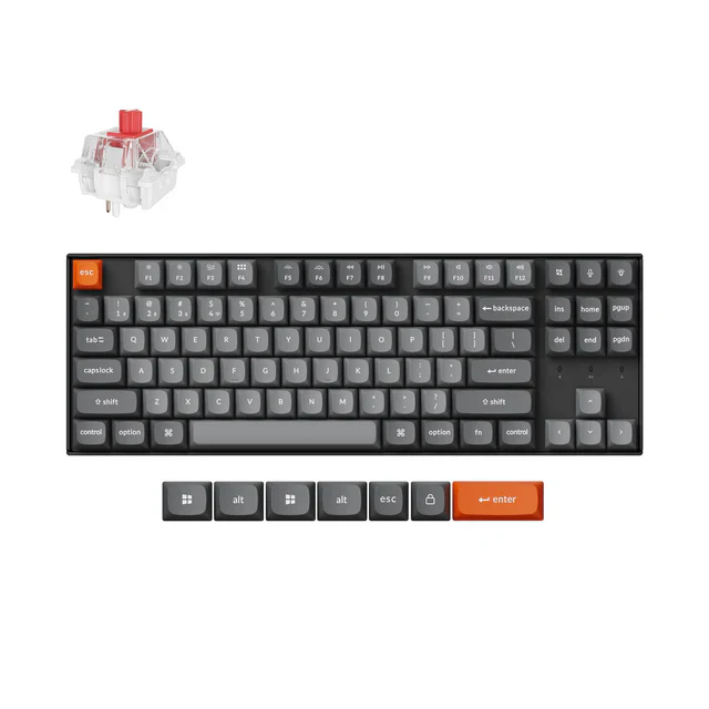Keychron K8 Max QMK Wireless Mechanical Keyboard (US ANSI Layout) - Image 10
