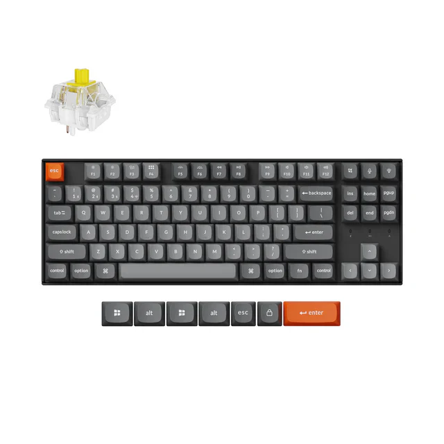 Keychron K8 Max QMK Wireless Mechanical Keyboard (US ANSI Layout) - Image 12