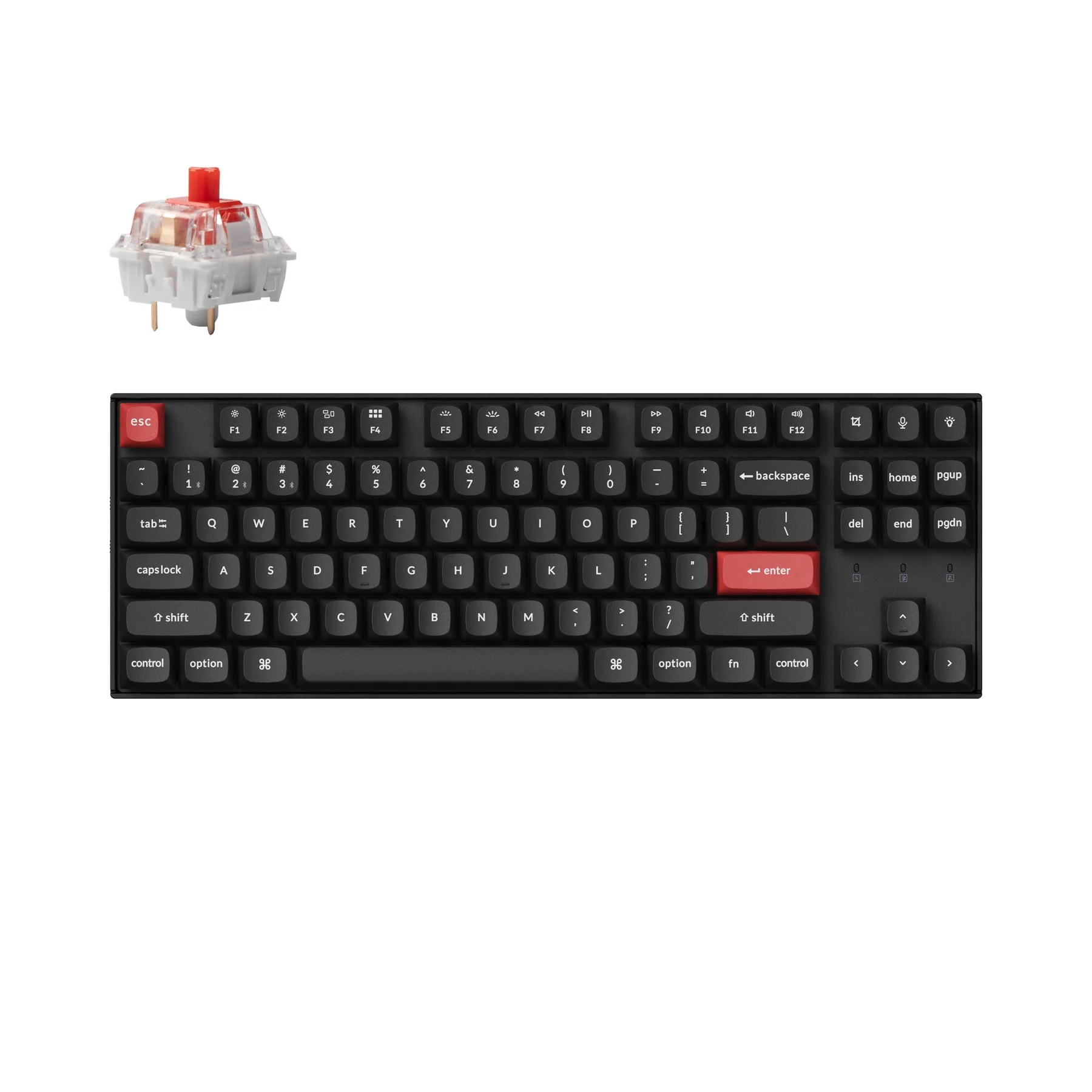 Keychron K8 Pro QMK/VIA Wireless Mechanical Keyboard (US ANSI Layout) - Image 17