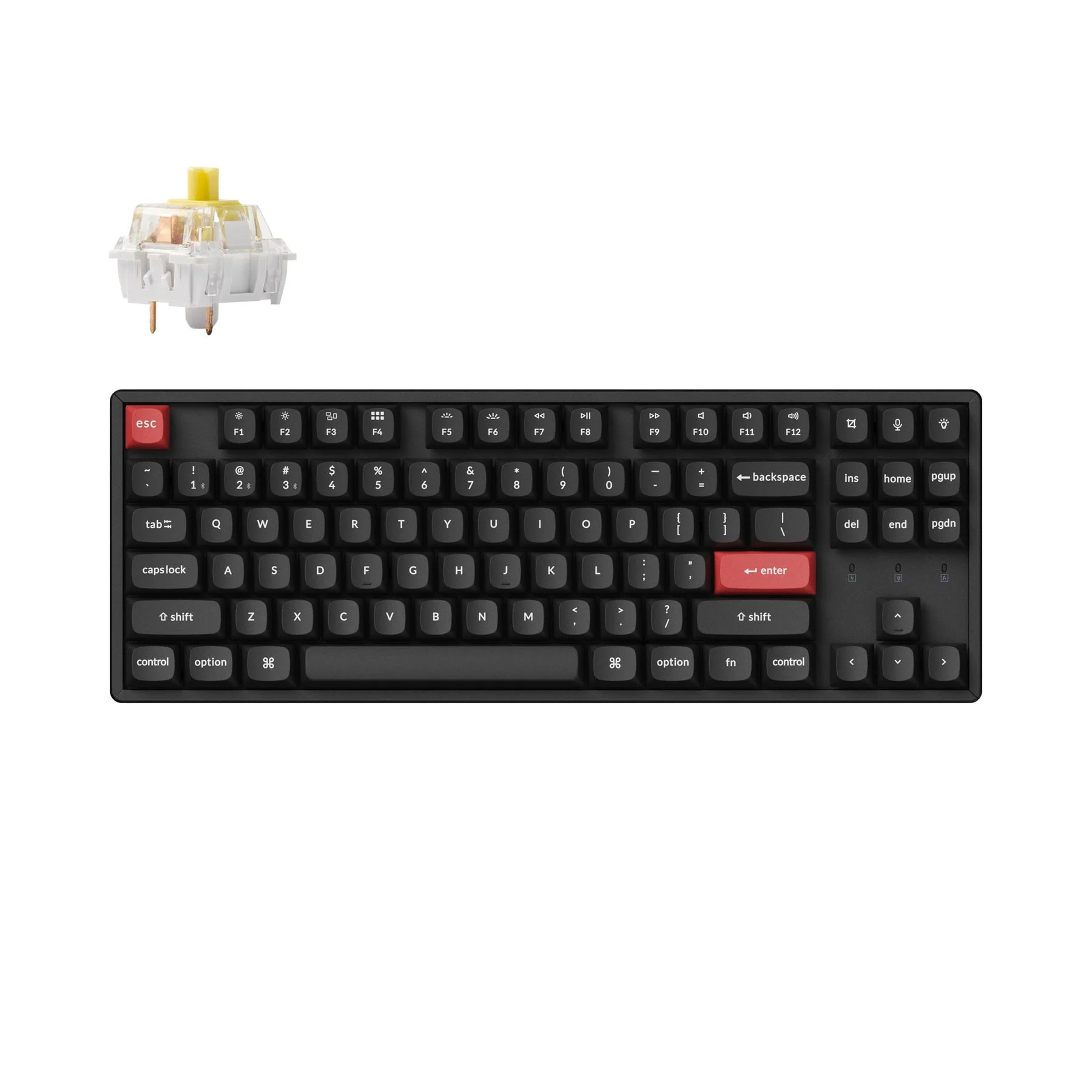 Keychron K8 Pro QMK/VIA Wireless Mechanical Keyboard (US ANSI Layout) - Image 22