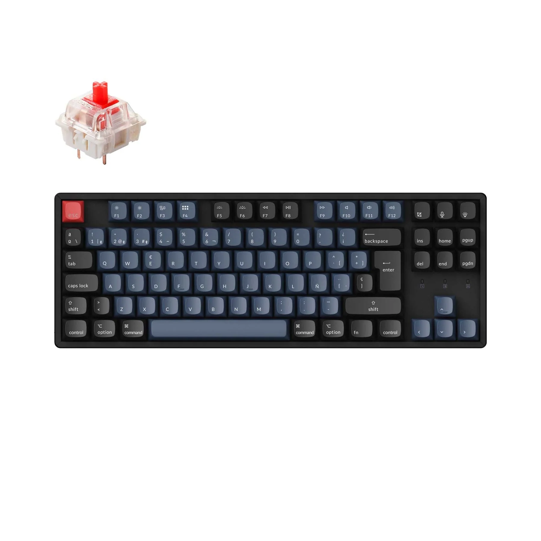 Keychron K8 Pro QMK/VIA Wireless Mechanical Keyboard ISO Layout Collection - Image 10