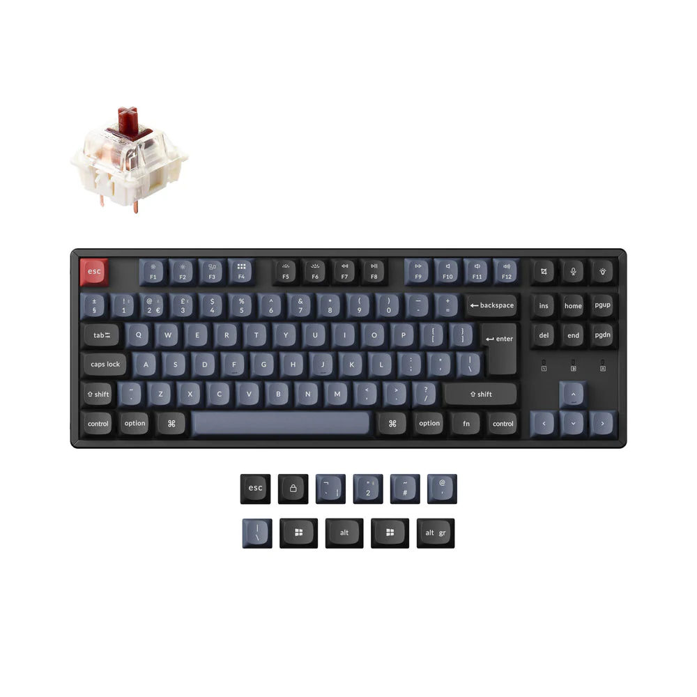 Keychron K8 Pro QMK/VIA Wireless Mechanical Keyboard ISO Layout Collection - Image 12
