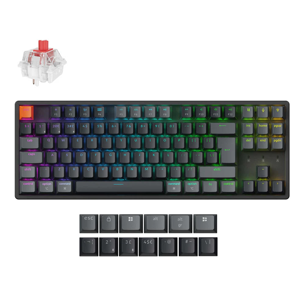 Keychron K8 QMK Wireless Mechanical Keyboard (ISO Layout) - Version 2 - Image 4