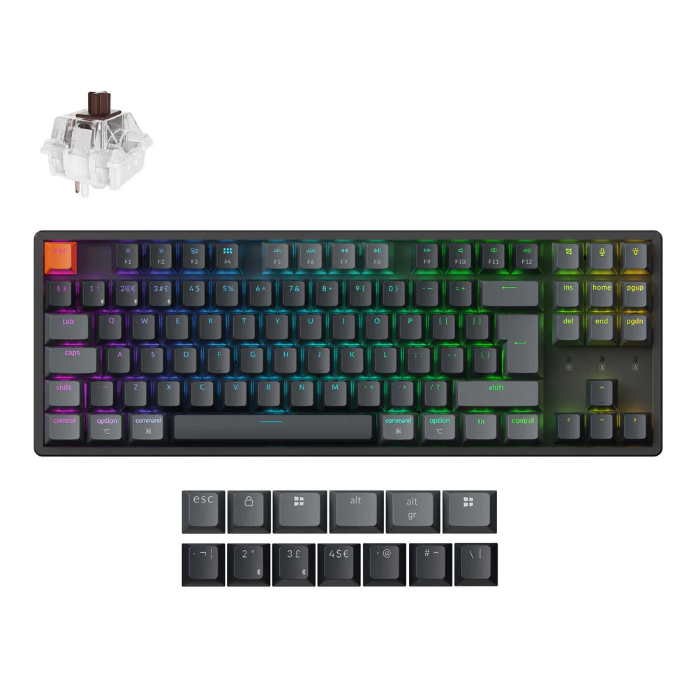Keychron K8 QMK Wireless Mechanical Keyboard (ISO Layout) - Version 2 - Image 5