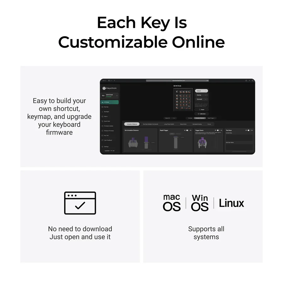 Keychron Q0 HE QMK Wireless Custom Number Pad - Image 3