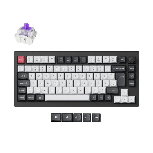 Keychron Q1 HE QMK Wireless Custom Keyboard ISO Layout Collection - Image 8
