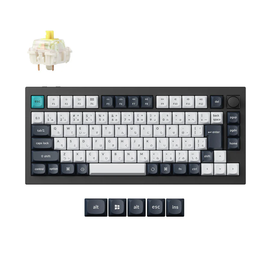 Keychron Q1 Max QMK/VIA Wireless Custom Mechanical Keyboard ISO Layout Collection - Image 15