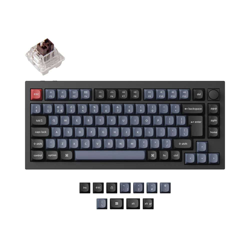 Keychron Q1 Pro QMK/VIA Wireless Custom Mechanical Keyboard ISO Layout Collection - Image 17