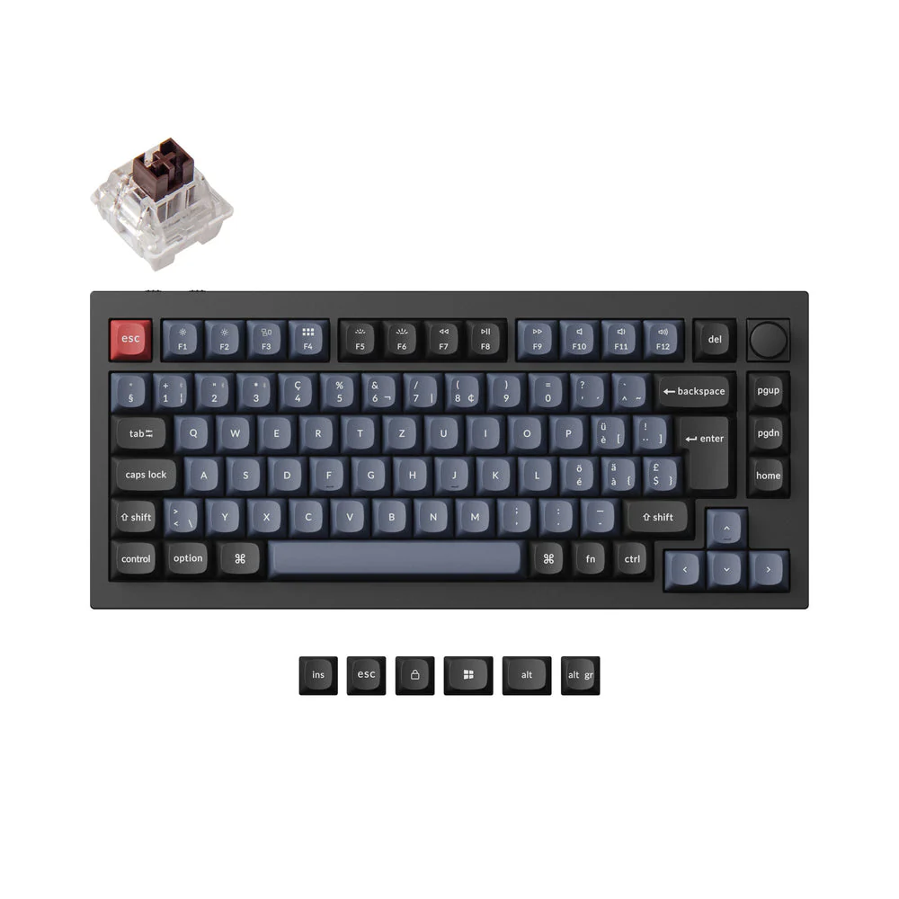 Keychron Q1 Pro QMK/VIA Wireless Custom Mechanical Keyboard ISO Layout Collection - Image 19