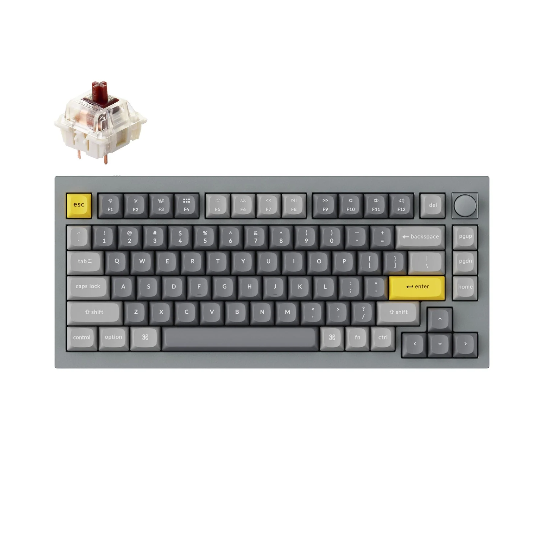 Keychron Q1 QMK Custom Mechanical Keyboard (US ANSI Layout) - Version 2 - Image 44