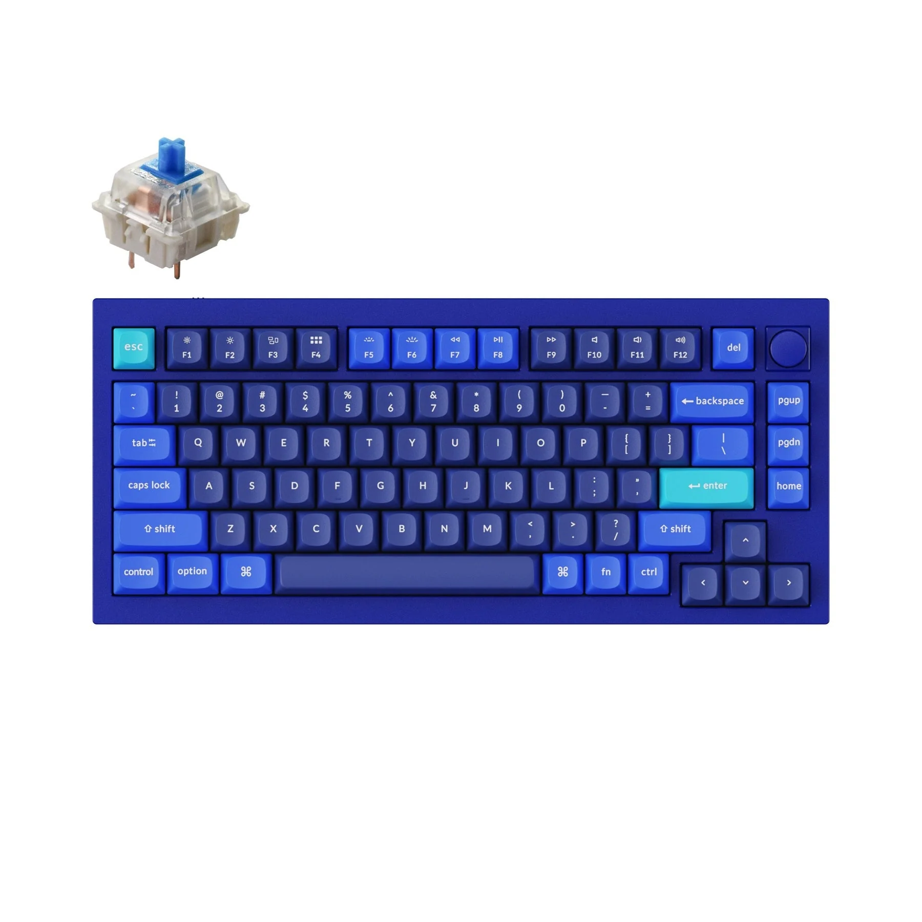 Keychron Q1 QMK Custom Mechanical Keyboard (US ANSI Layout) - Version 2 - Image 46