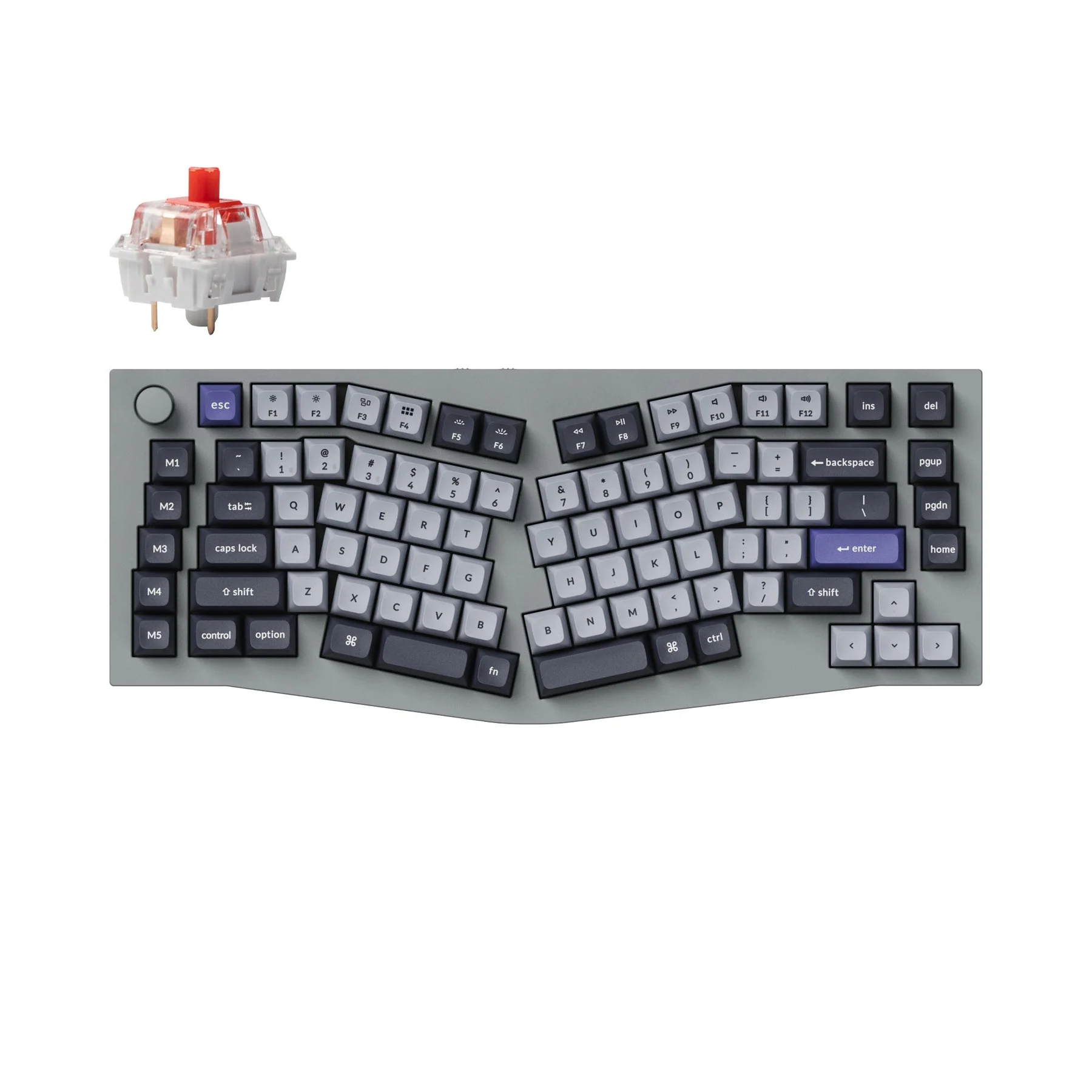 Keychron Q10 Pro (Alice Layout) QMK/VIA Wireless Custom Mechanical Keyboard (US Layout) - Image 4