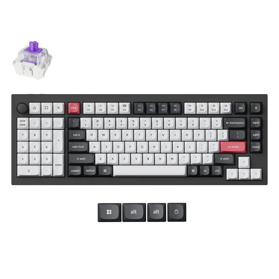 Keychron Q12 HE QMK Wireless Custom Keyboard (US ANSI Layout) - Image 2