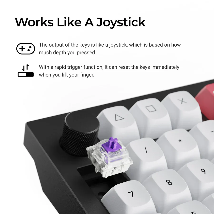 Keychron Q12 HE QMK Wireless Custom Keyboard (US ANSI Layout) - Image 5