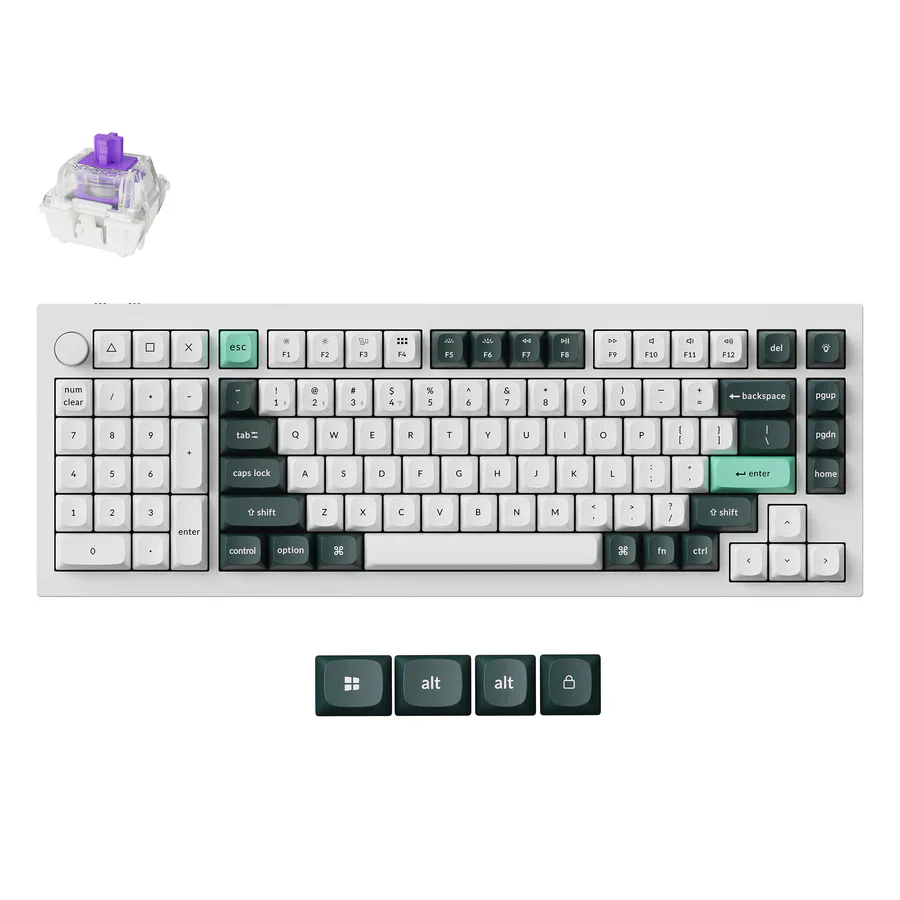 Keychron Q12 HE QMK Wireless Custom Keyboard (US ANSI Layout) - Image 9