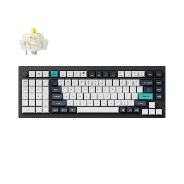 Keychron Q12 Max QMK/VIA Wireless Custom Mechanical Keyboard(US ANSI Layout) - Image 3