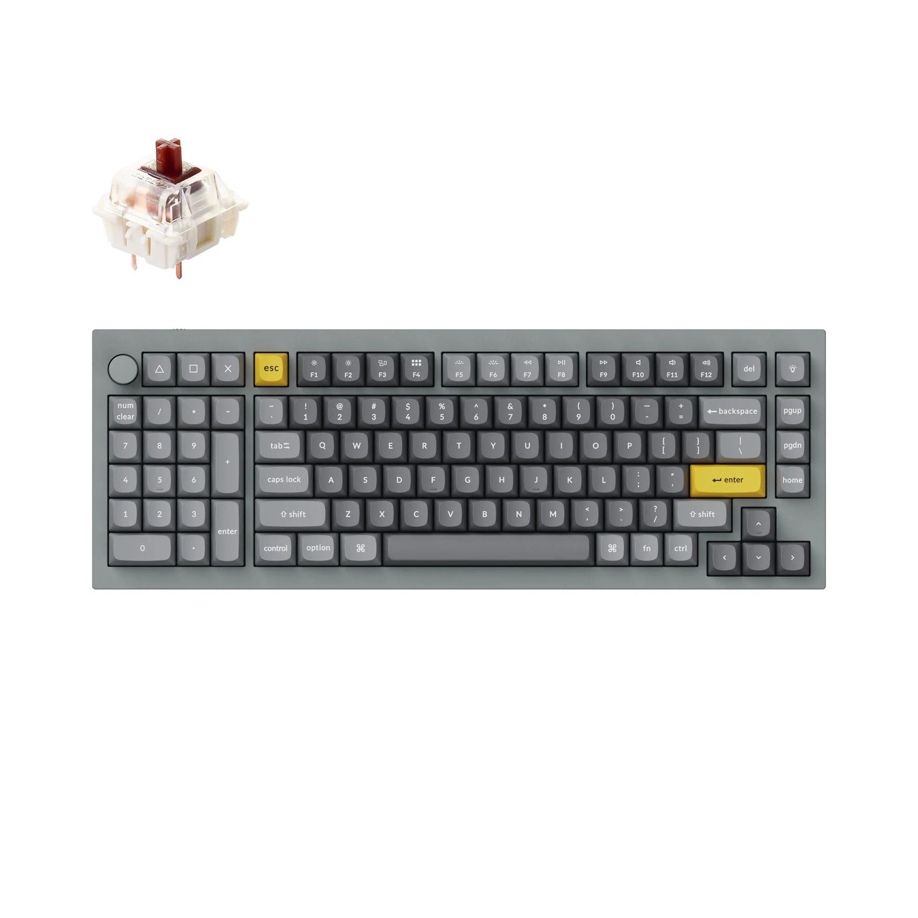 Keychron Q12 QMK Custom Mechanical Keyboard (US Layout) - Image 10