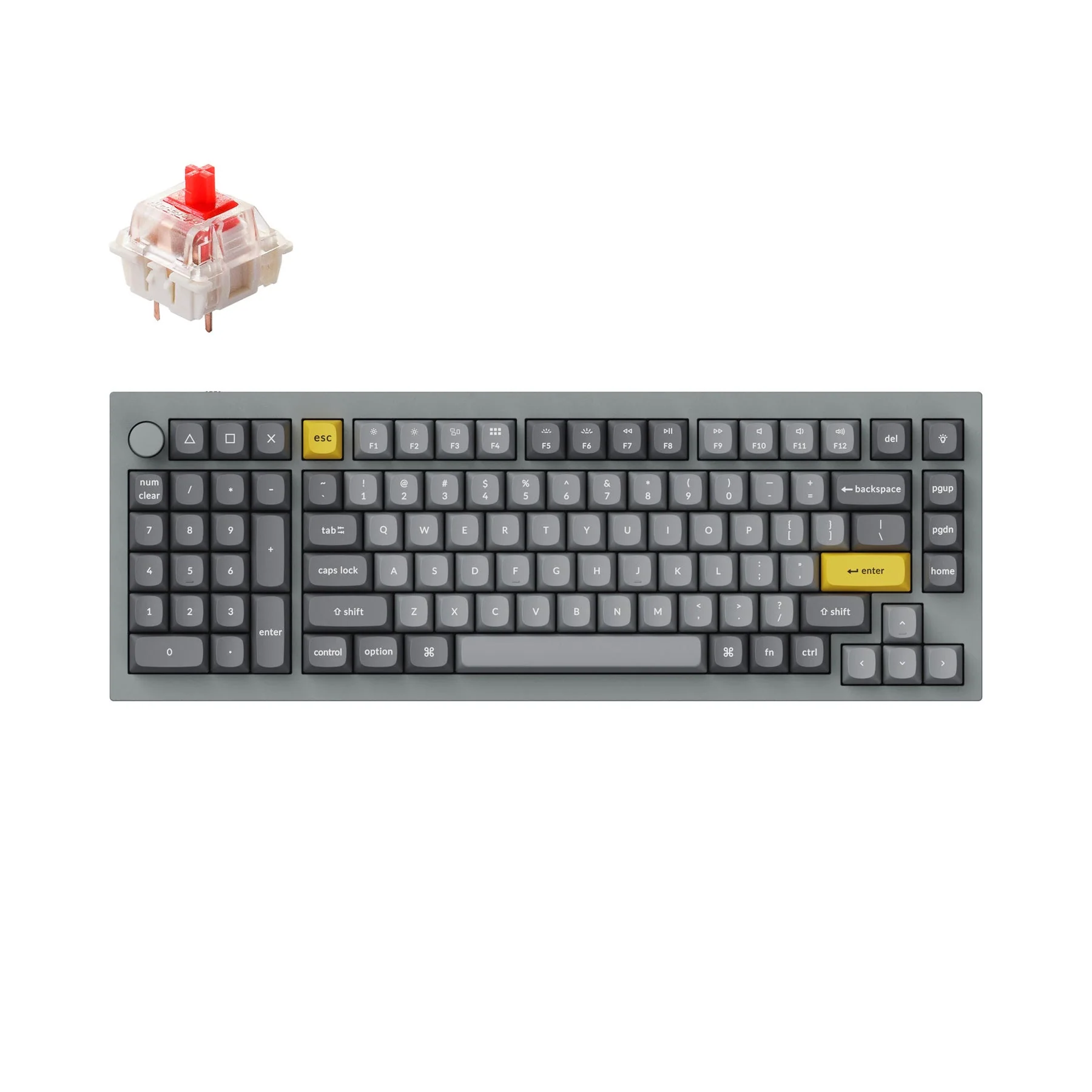 Keychron Q12 QMK Custom Mechanical Keyboard (US Layout) - Image 3