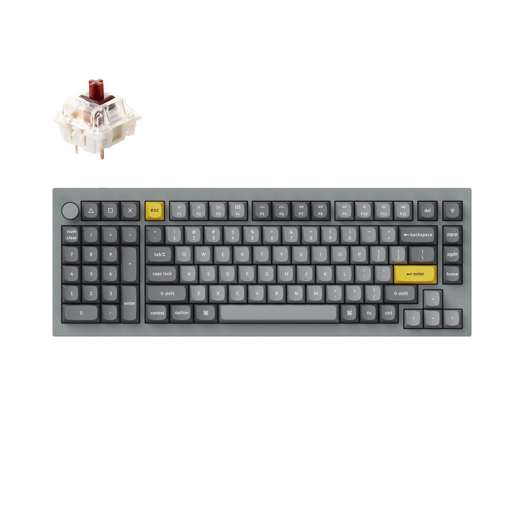 Keychron Q12 QMK Custom Mechanical Keyboard (US Layout) - Image 4