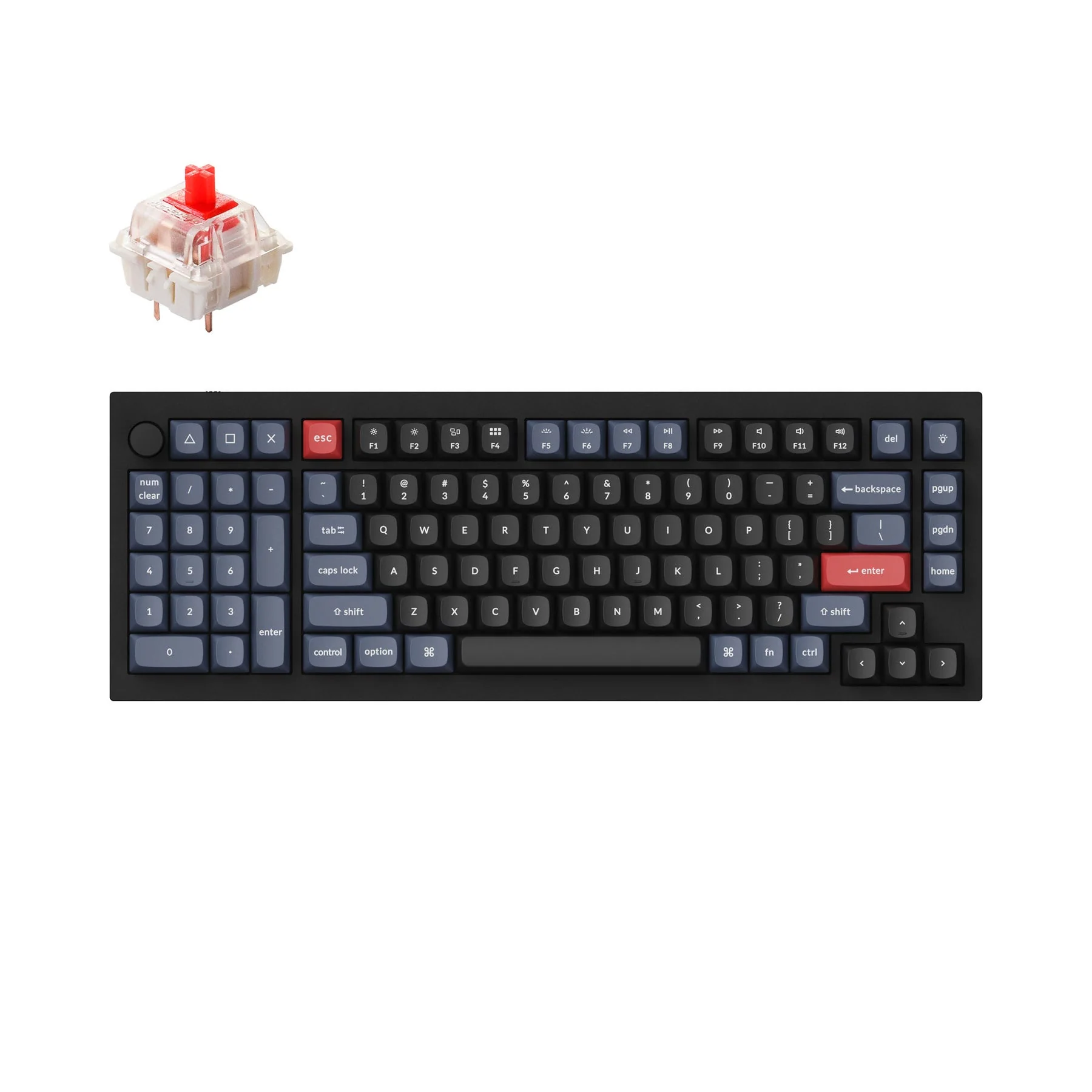 Keychron Q12 QMK Custom Mechanical Keyboard (US Layout) - Image 7