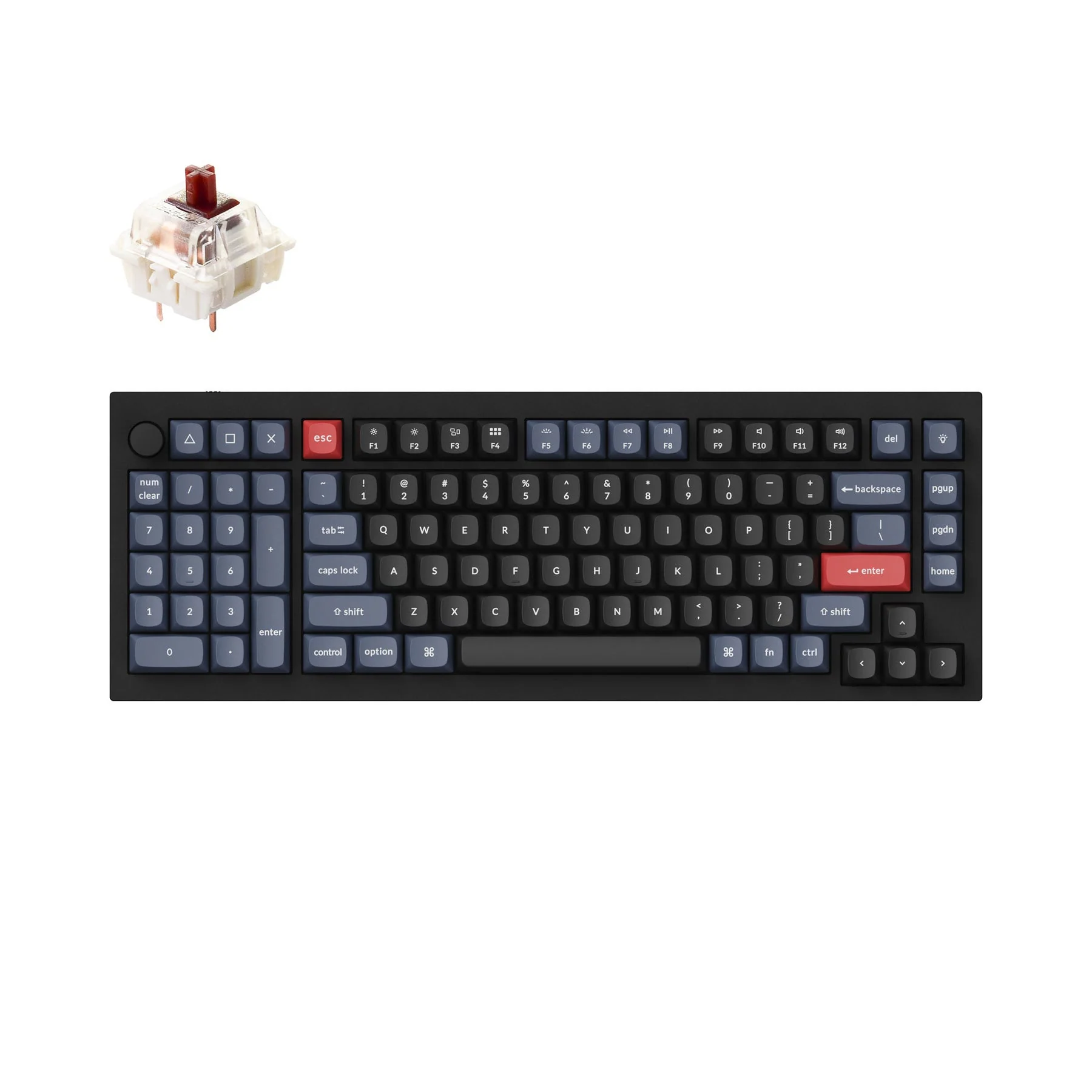 Keychron Q12 QMK Custom Mechanical Keyboard (US Layout) - Image 8