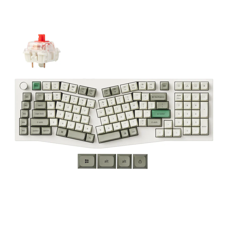 Keychron Q13 Max (Alice Layout) QMK Wireless Custom Mechanical Keyboard(US ANSI Layout) - Image 4