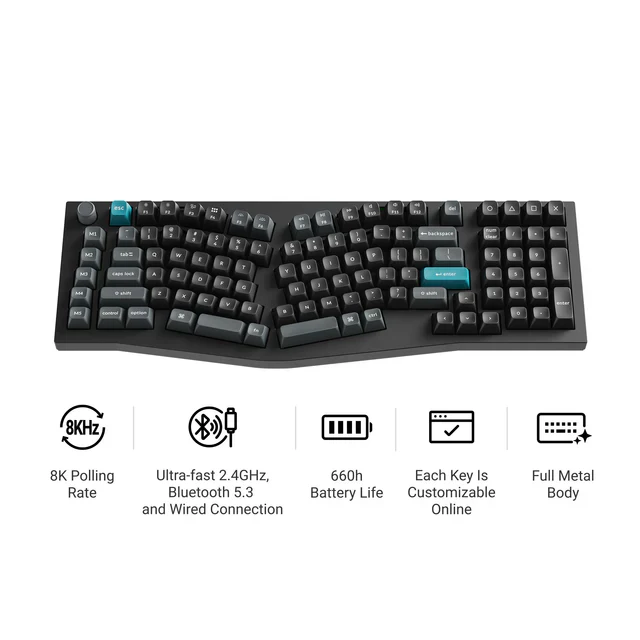 Keychron Q13 Ultra 8K Wireless Custom Mechanical Keyboard(ANSI US Layout) - Image 7