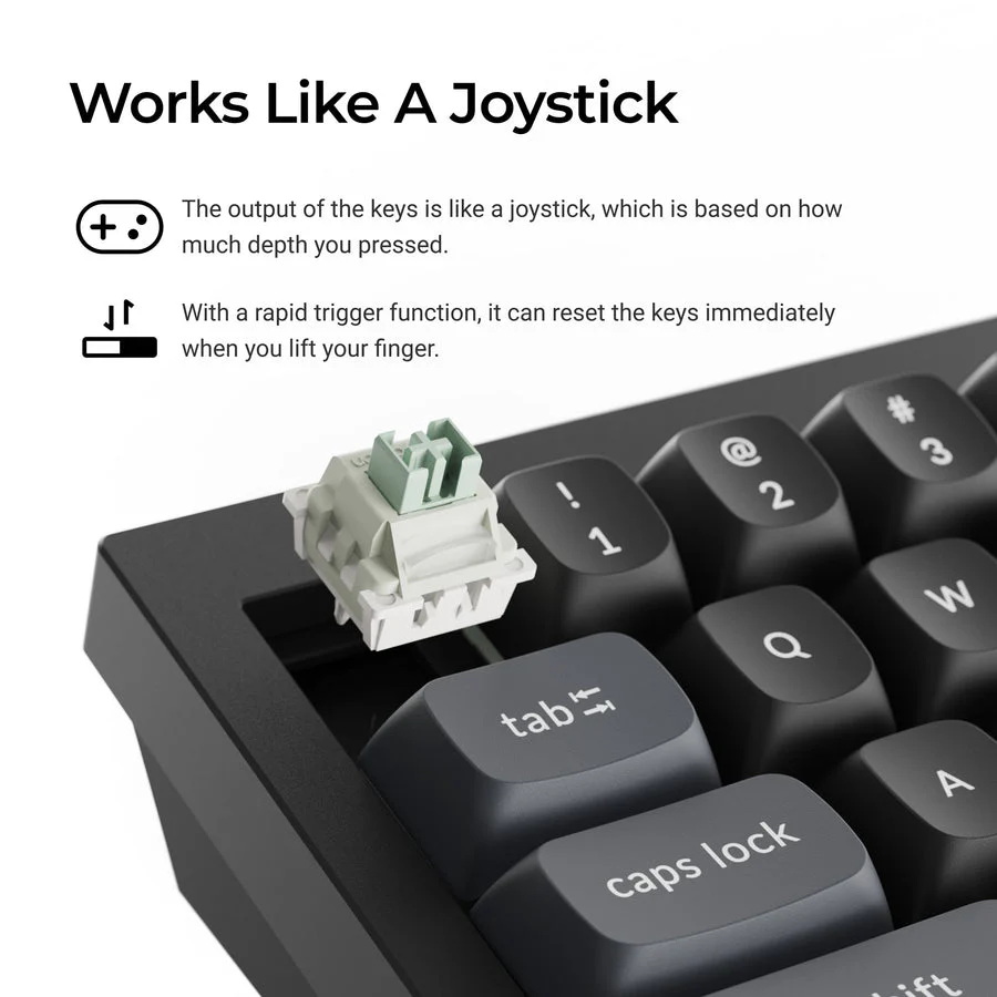 Keychron Q2 HE 8K Magnetic Switch Keyboard(US ANSI layout Only Wired Keyboard) - Image 5