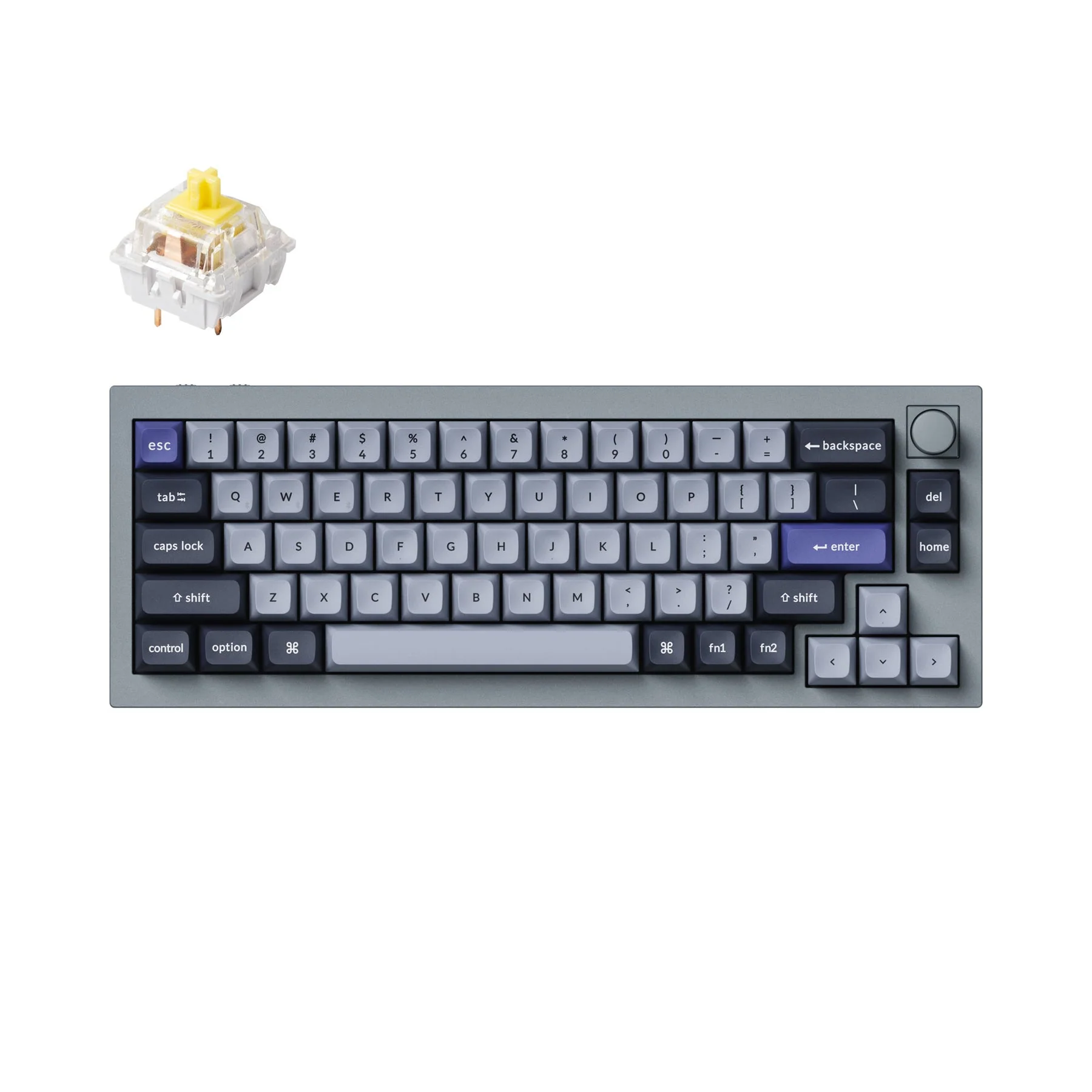 Keychron Q2 Pro QMK/VIA Wireless Custom Mechanical Keyboard (US Layout) - Image 6