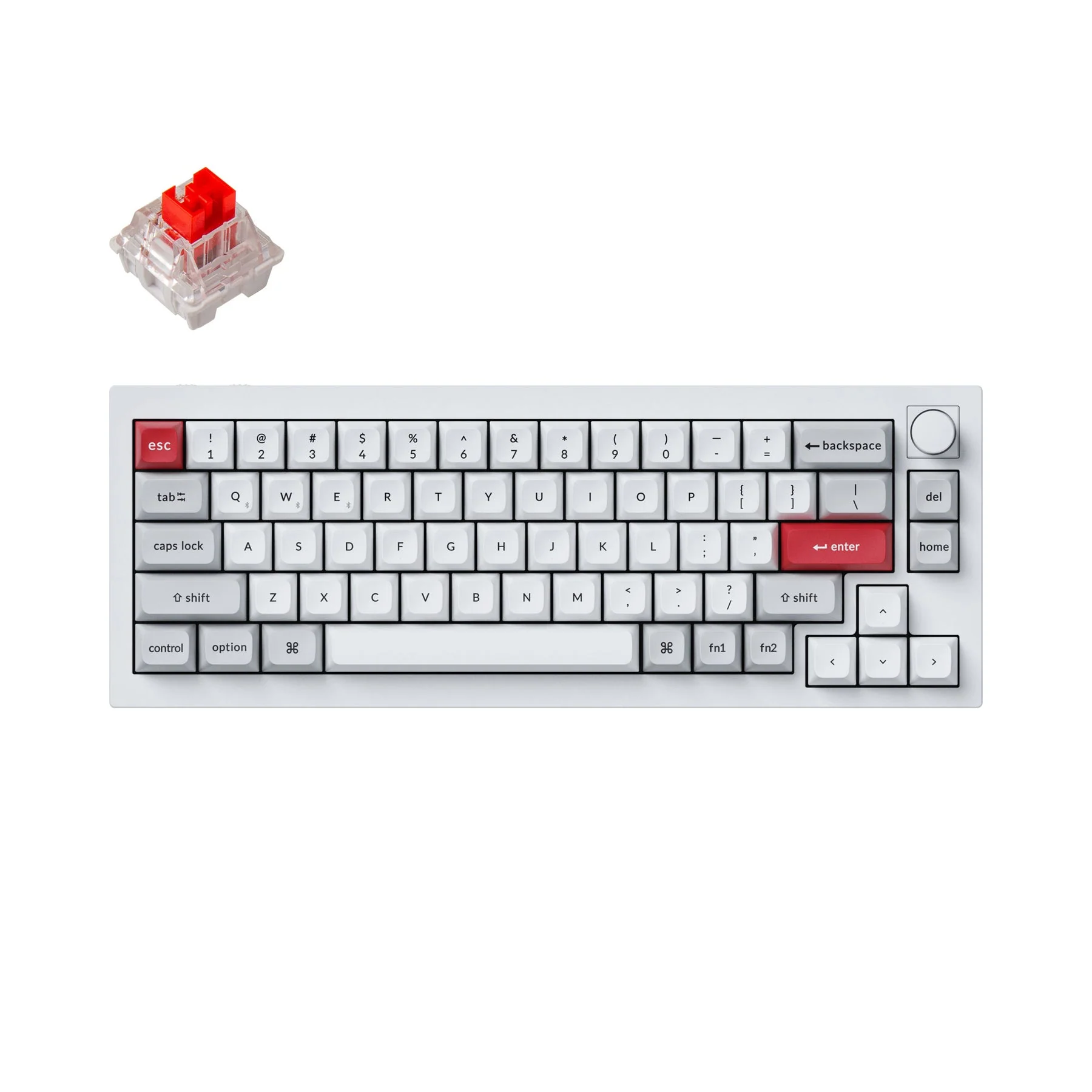 Keychron Q2 Pro QMK/VIA Wireless Custom Mechanical Keyboard (US Layout) - Image 7