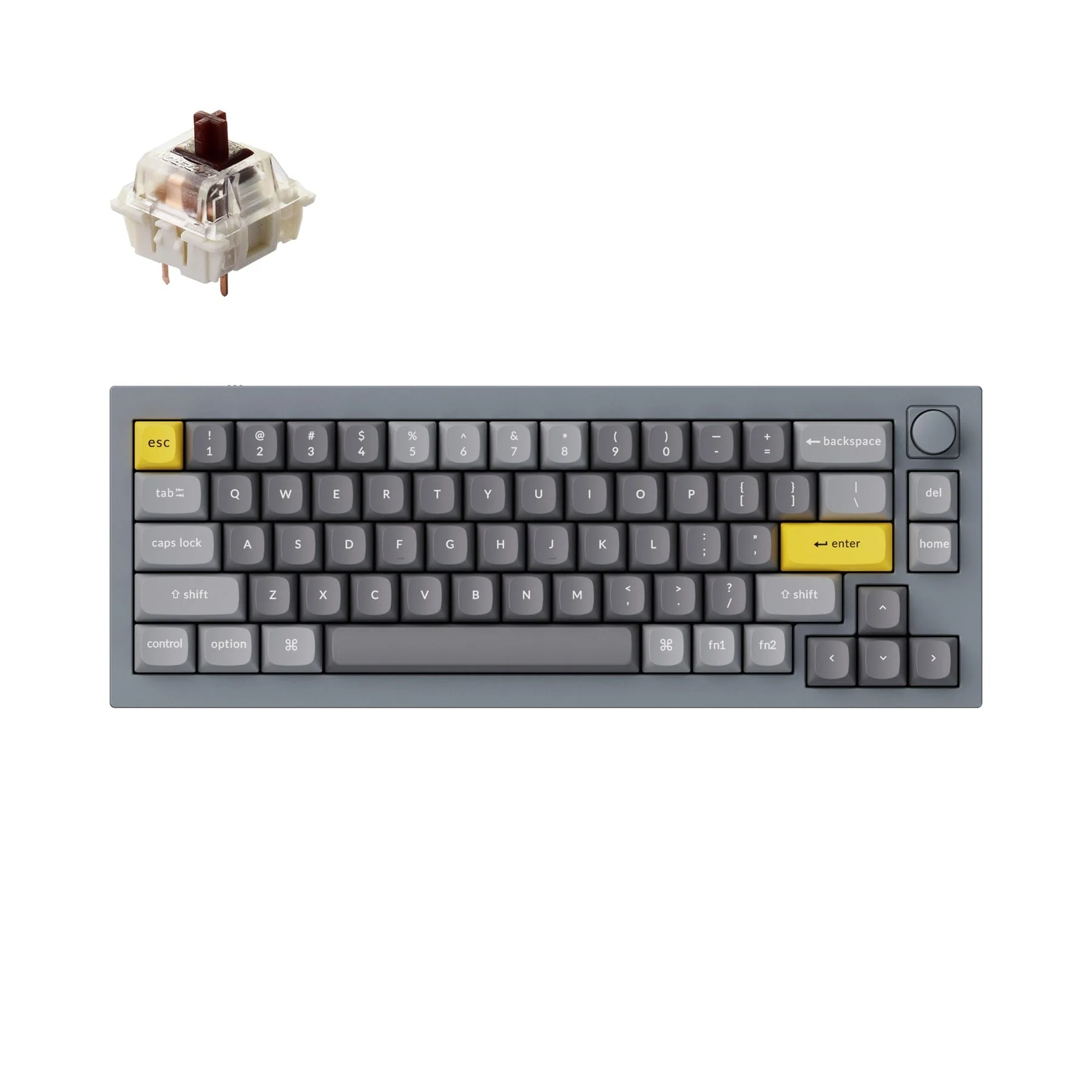 Keychron Q2 QMK Custom Mechanical Keyboard (US ANSI Layout) - Image 36