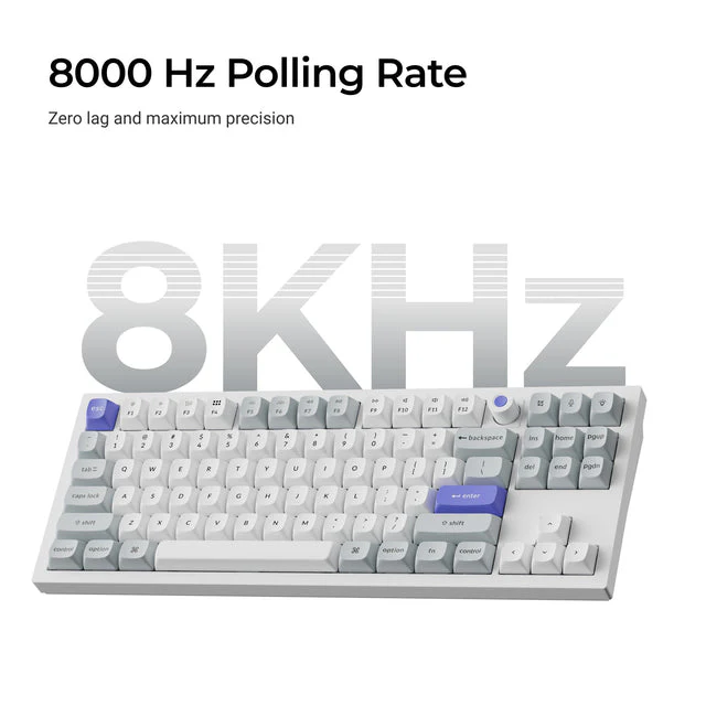 Keychron Q3 HE 8K Magnetic Switch Keyboard (US ANSI Layout Only Wired Keyboard) - Image 4