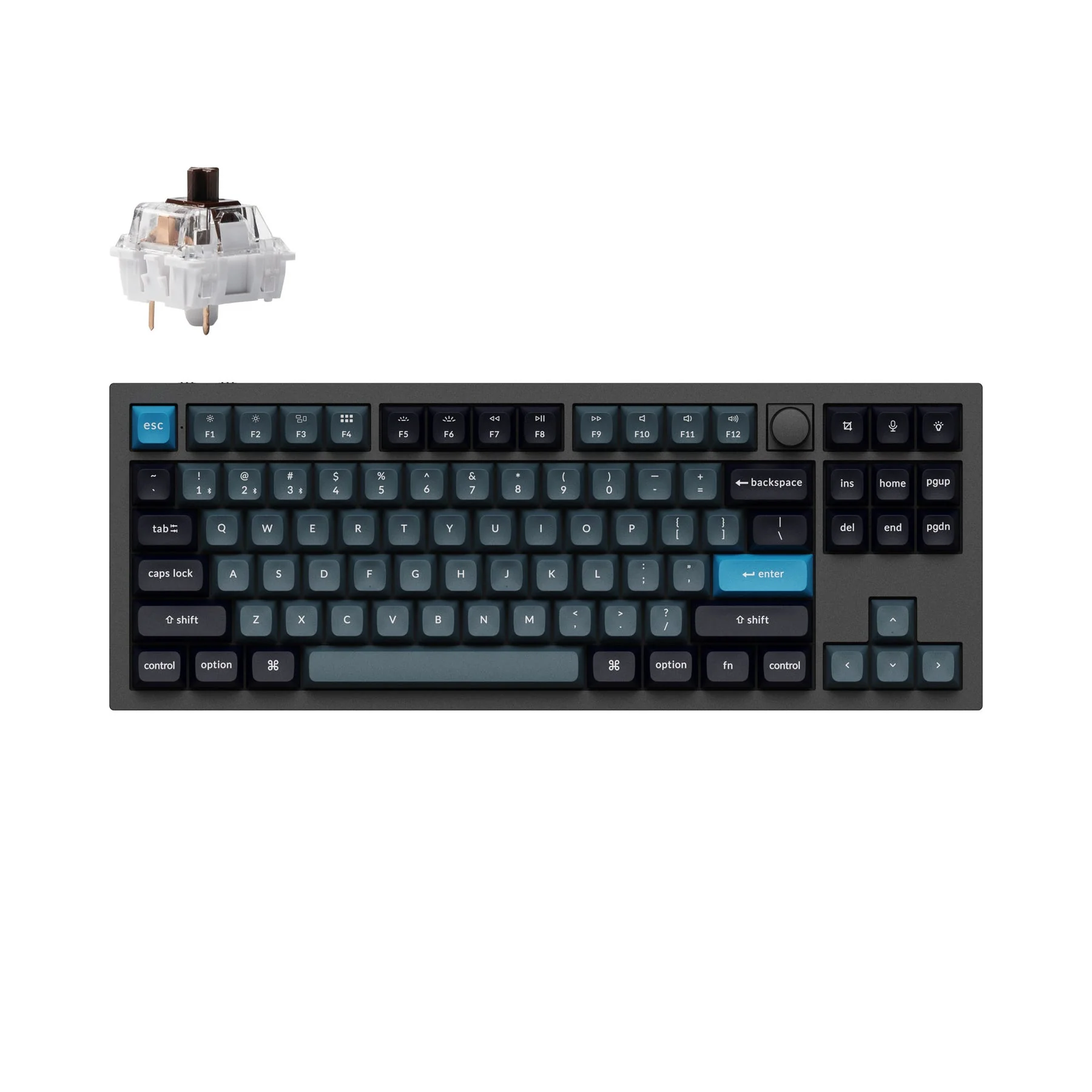 Keychron Q3 Pro QMK/VIA Wireless Custom Mechanical Keyboard (US Layout) - Image 14