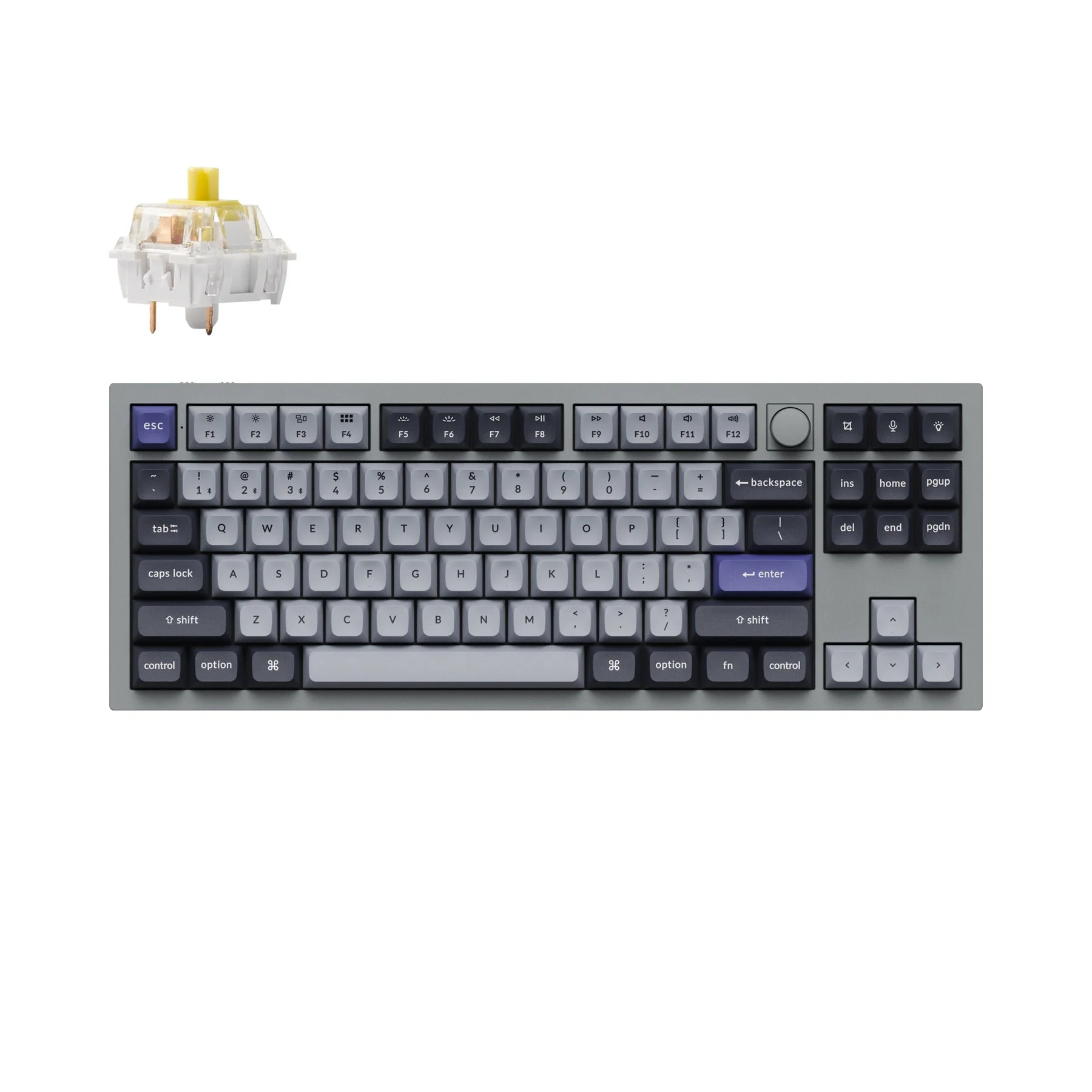 Keychron Q3 Pro QMK/VIA Wireless Custom Mechanical Keyboard (US Layout) - Image 18
