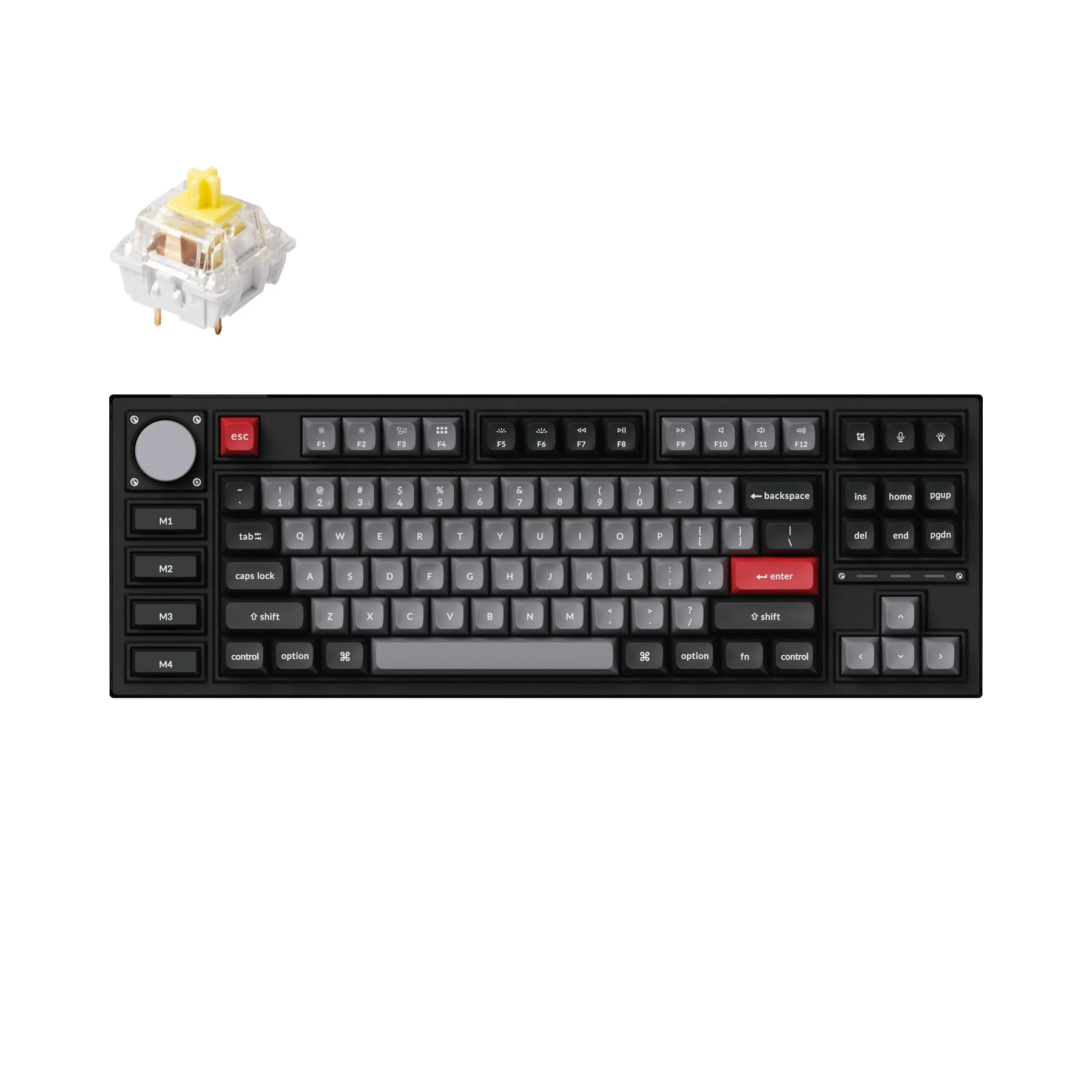 Keychron Q3 Pro QMK/VIA Wireless Custom Mechanical Keyboard (US Layout) - Image 3