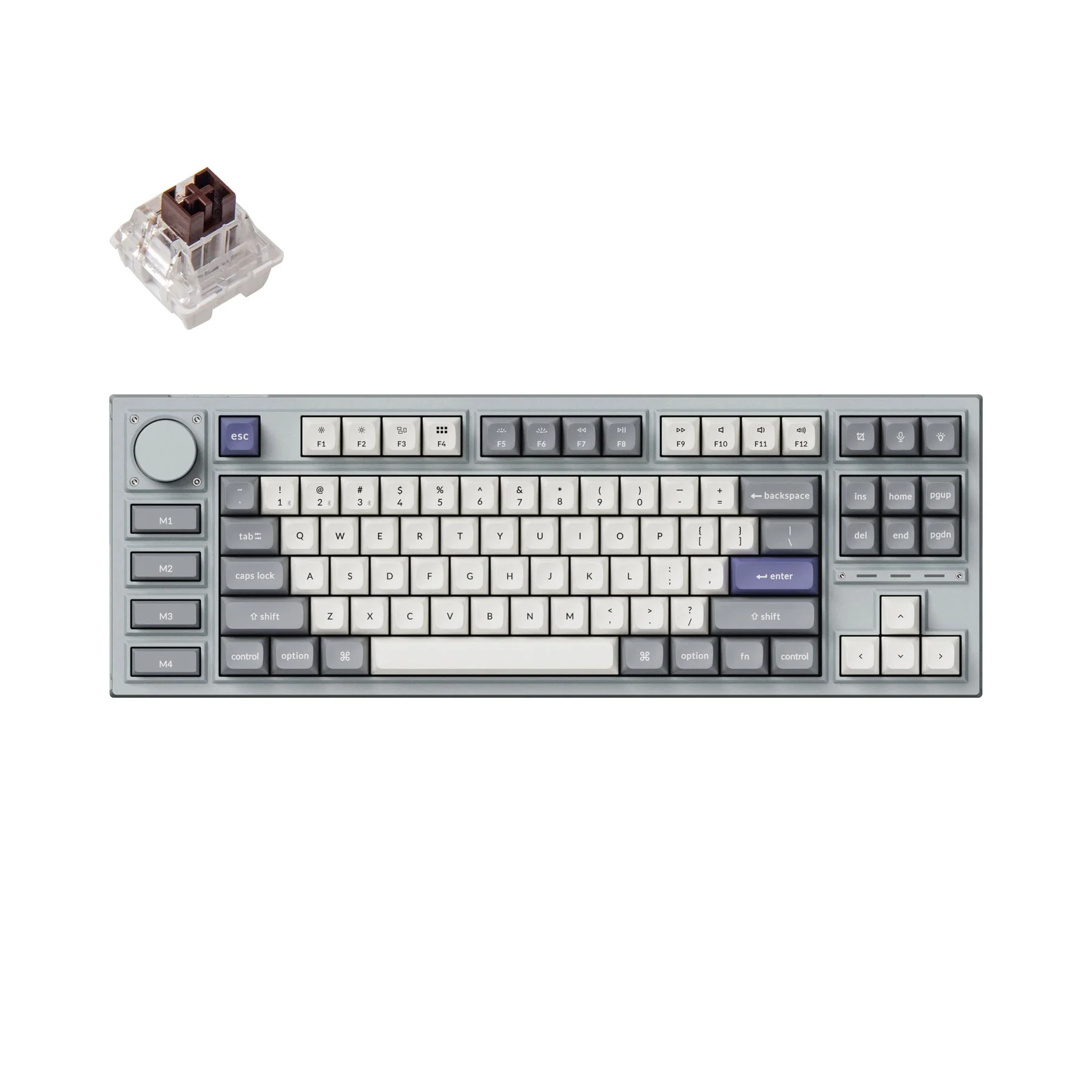 Keychron Q3 Pro QMK/VIA Wireless Custom Mechanical Keyboard (US Layout) - Image 8